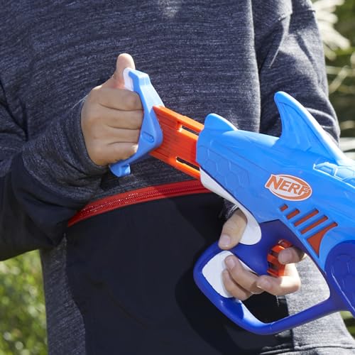 Nerf Junior Wild Sharkfire - Blaster cu săgeți ușor de utilizat