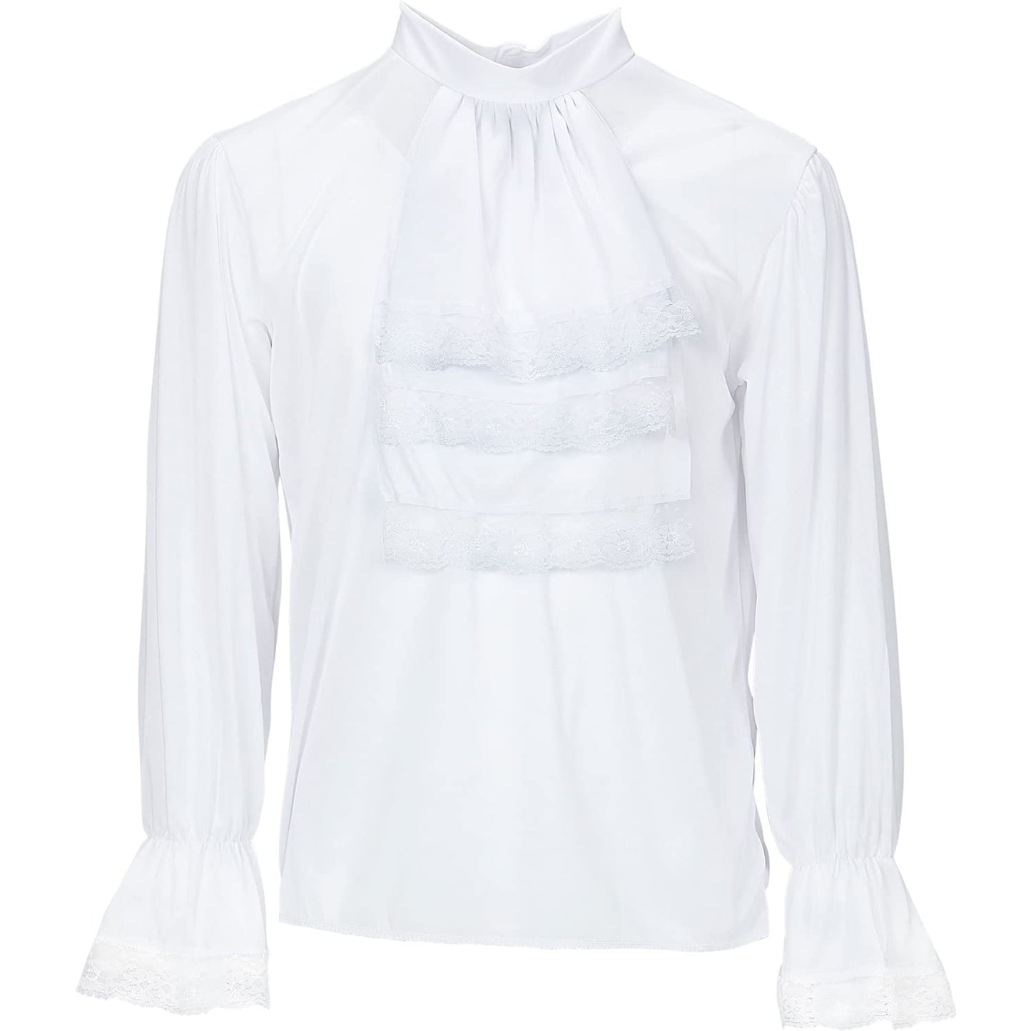 Costum Vampir WIDMANN MILANO - Hemd cu Jabot pentru Petreceri, Carnaval, Mottoparty
