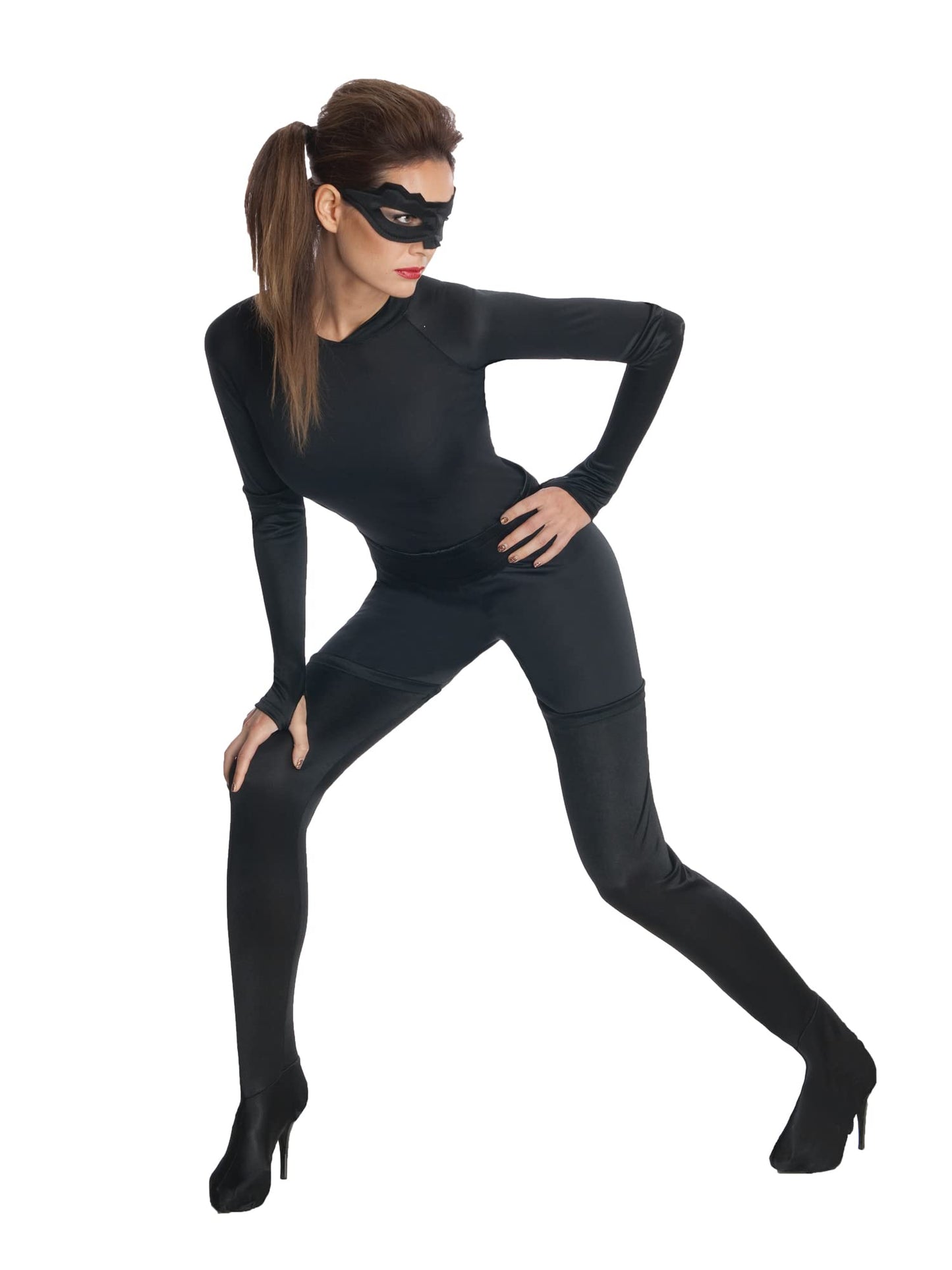 Rubie's Catwoman Costum pentru femei Small UK 8 - 10 negru