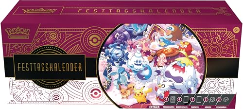 Pokémon Calendar Advent 2025 TCG, 25 surprize