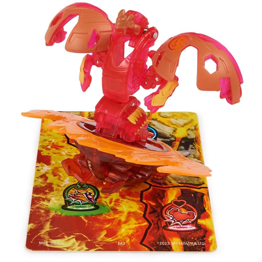BAKUGAN Pachet Ultimate 6, Special Attack Dragonoid, Nillious, Mantid, Octogan, figurine de acțiune personalizabile cu rotație, jucărie pentru băieți și fete