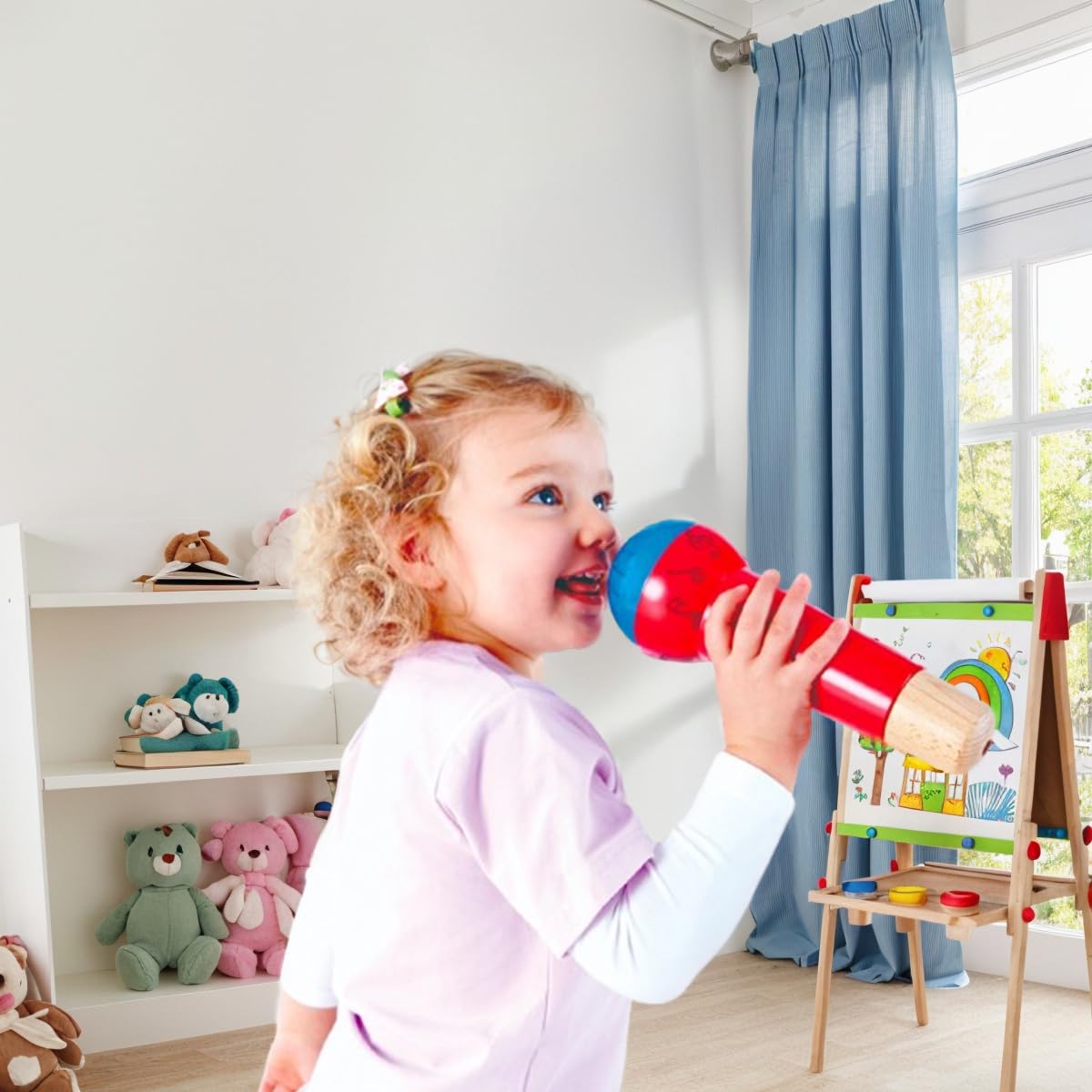 Hape Microfon Echo fara baterii, 1+ ani