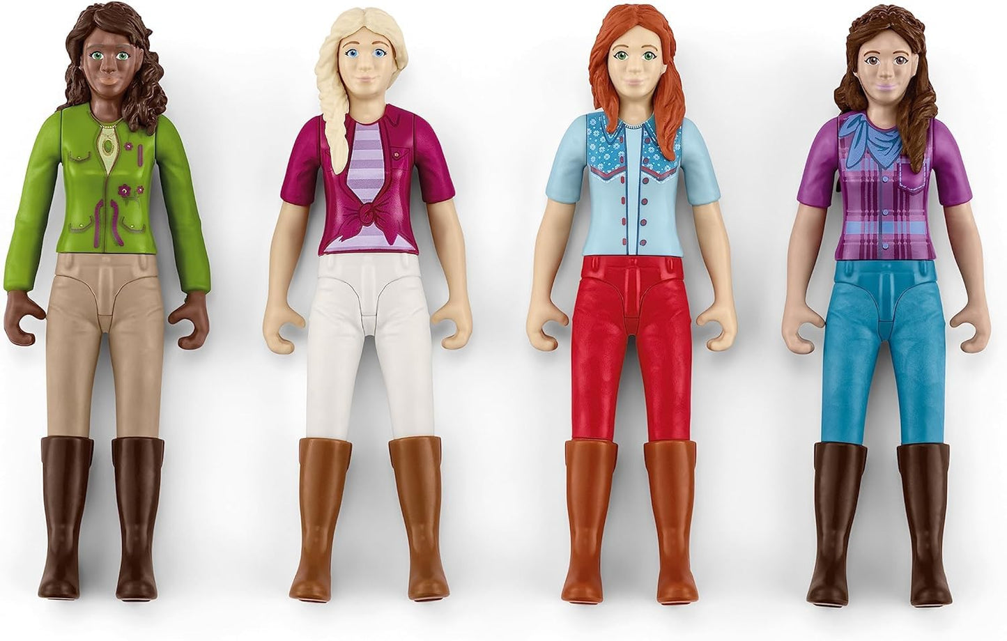 Set de joacă Schleich 72221 HORSE CLUB - Ausritt, 40 piese, pentru copii de la 5 ani, exclusiv pe Amazon