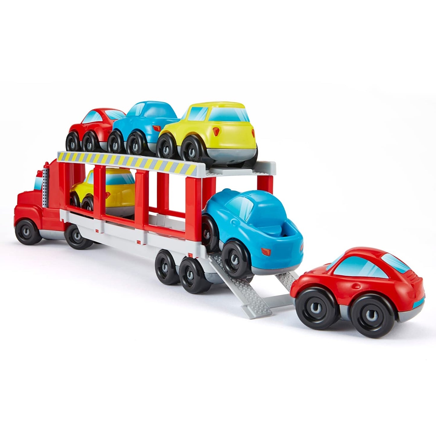 Transportor Ecoiffier Abrick cu 6 mașinuțe - 18 luni+ - Fabricat în Franța
