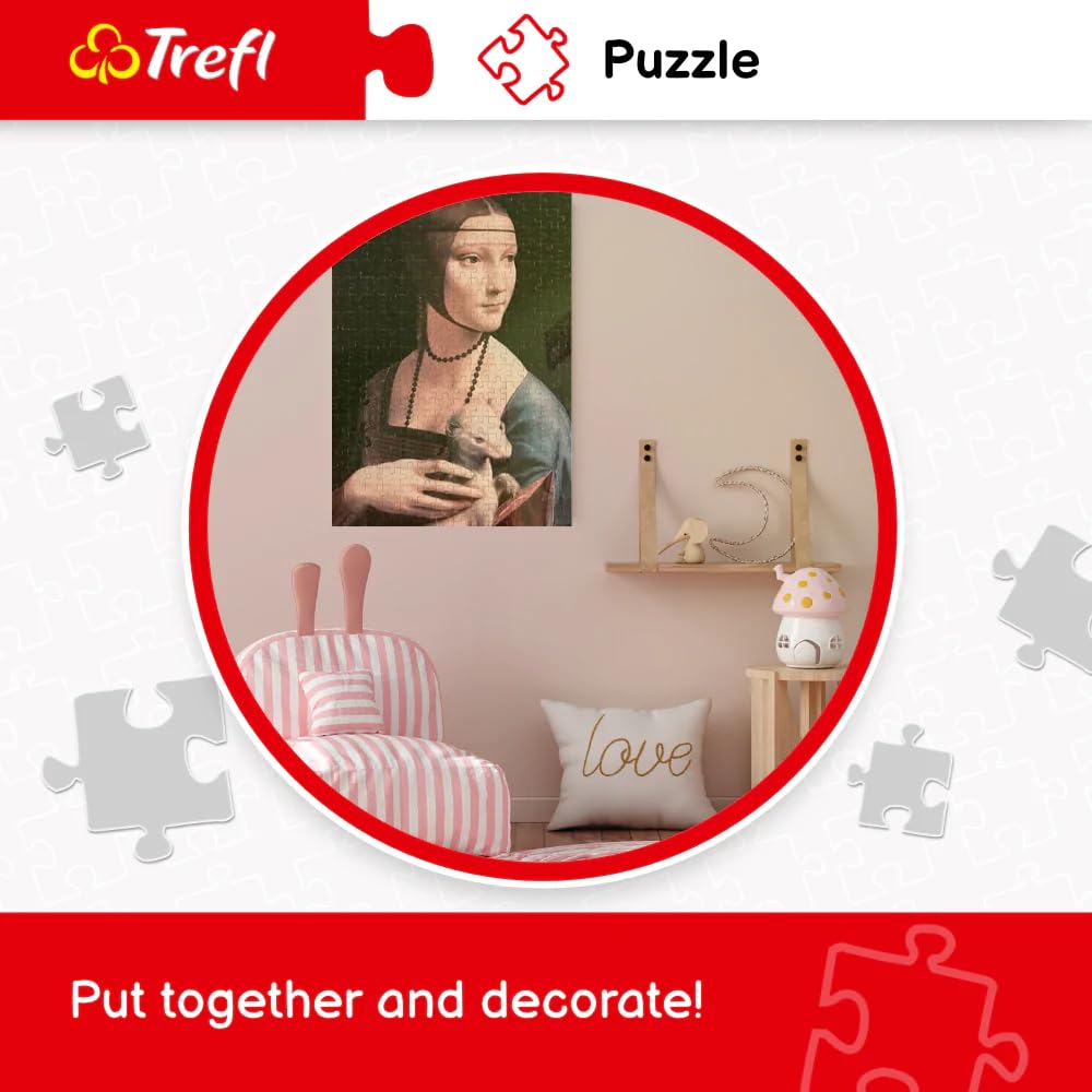 Trefl - Cabana în Muntii 500 Piese, Puzzle pentru Adulți și Copii de la 10 Ani, Colorat