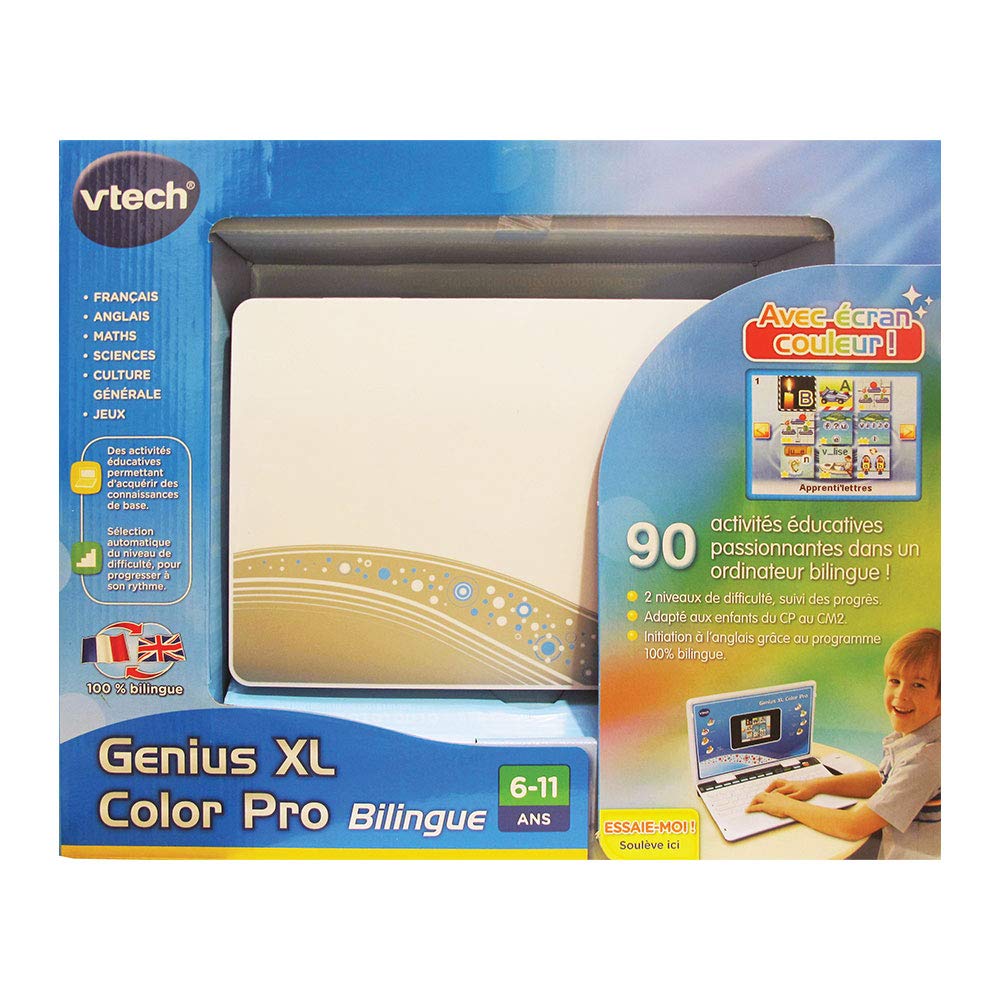 VTech 133845 Genius XL Color Pro Bilingv Argintiu