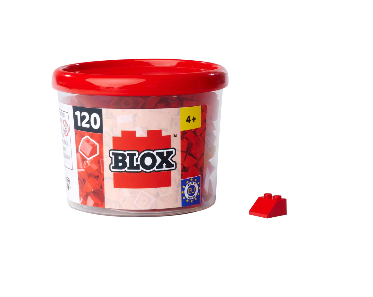 Simba Blox 120 Piese acoperiș roșii Set de construcție 3+ ani