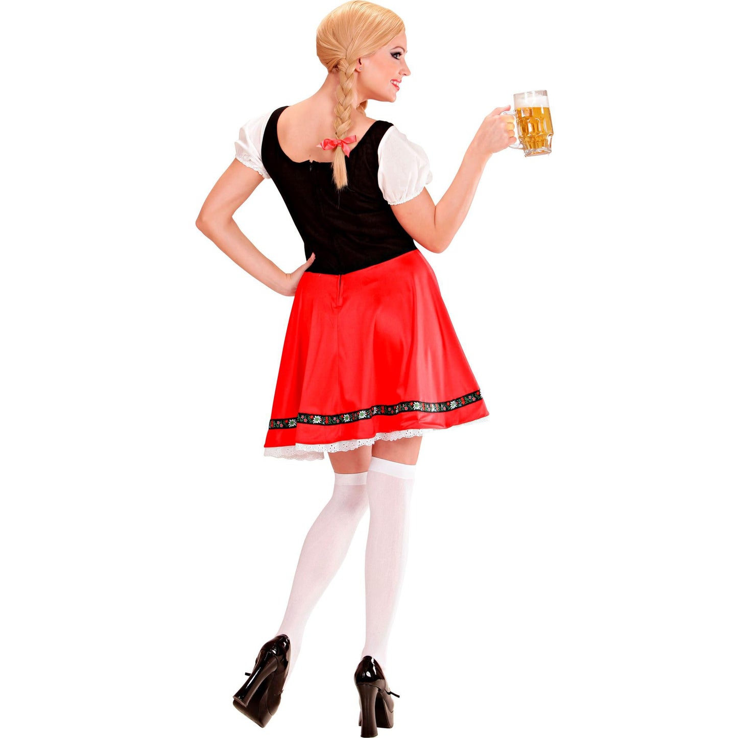 W WIDMANN MILANO Fashion de Petrecere - Costum Bayerin, Heidi, Rochie Tradițională, Bierfest, Volksfest, Costume de Carnaval