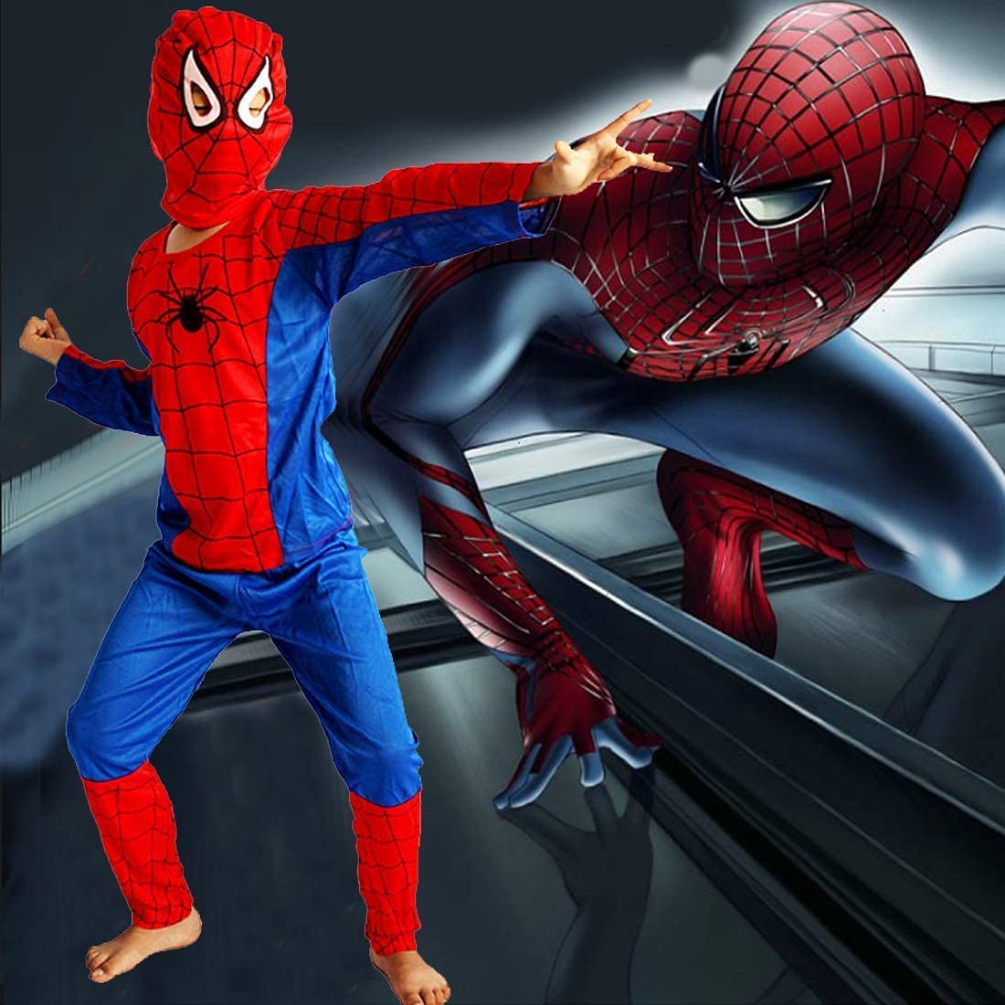 Costum Anime pentru copii - Costum clasic Anime cu pălărie, pantaloni și bluză - Set costum pentru copii - perfect pentru Fasching, Carnaval și Cosplay (S: 100-130 cm înălțime)