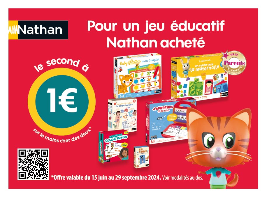 Joc educativ Nathan 30052 - Produs in limba franceza
