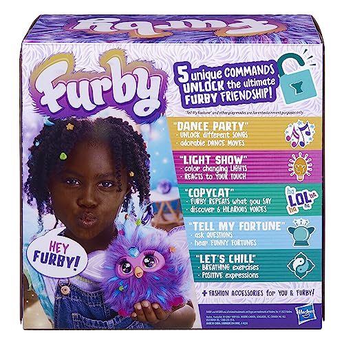 Furby 2.0, Hasbro, Plus, 23x23x13cm, Multicolor, 6+ Violet