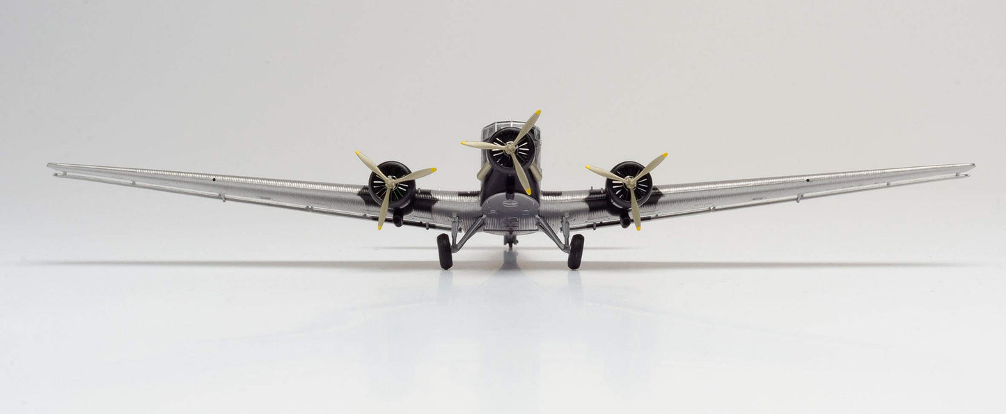 Avion jucarie Herpa 609395 19040 – Junkers Ju-52/3 m, Lufthansa D-Aqui, Model militar, avion de zbor, model de avion, miniatură, obiect de colecție, plastic - Scara 1:160