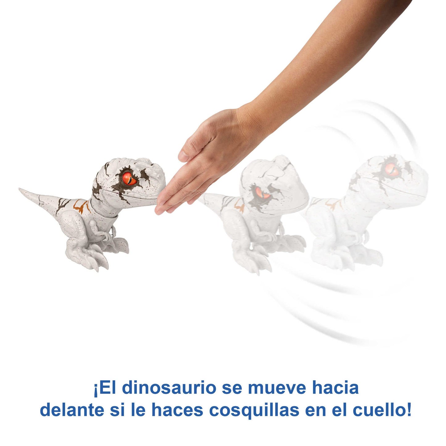 Figura de acțiune Jurassic World Uncaged Rowdy Roars Dinosaurio Fantasma cu sunete, jucărie pentru +4 ani (Mattel GWY57)