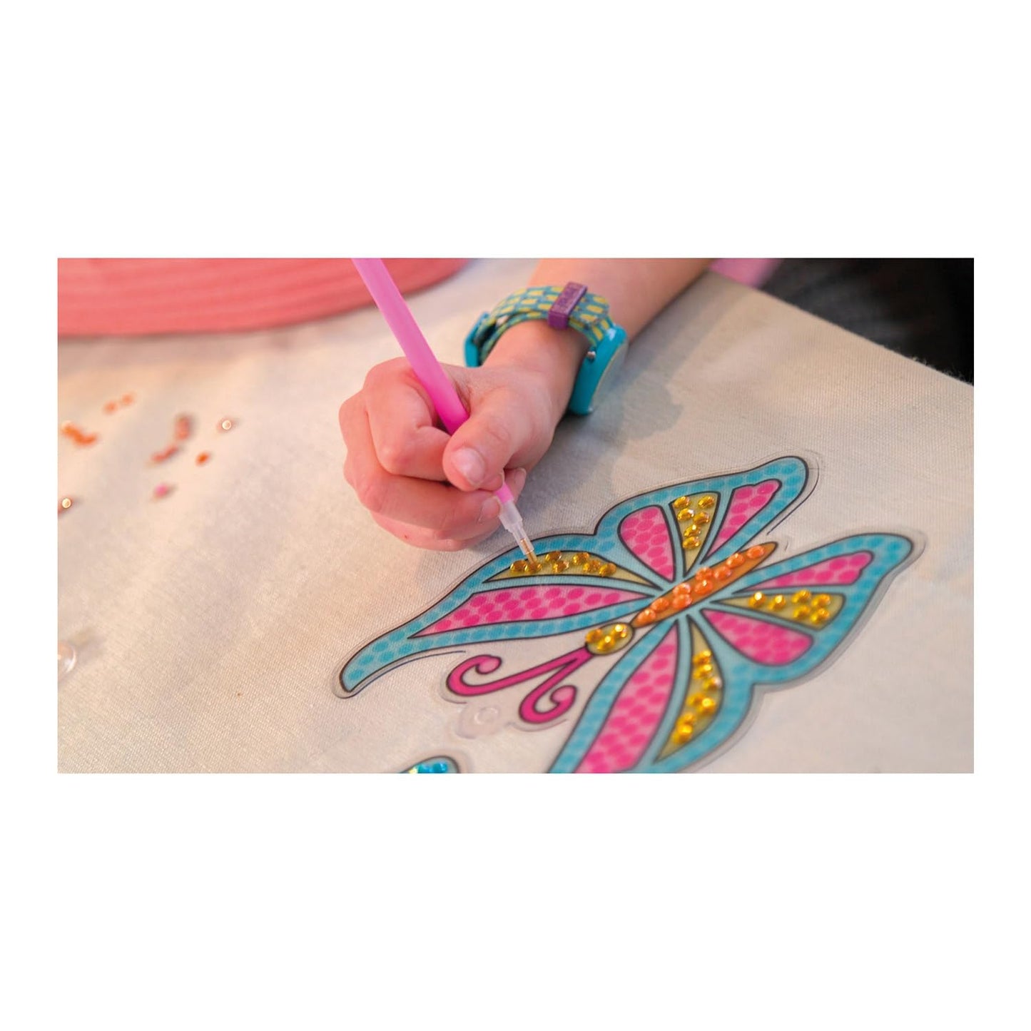 ARTISTA 9301944 Set de artă cu imagini strălucitoare pentru dezvoltarea creativitatii, set creativ într-o cutie de depozitare practică, kit DIY pentru copii de la 6 ani.