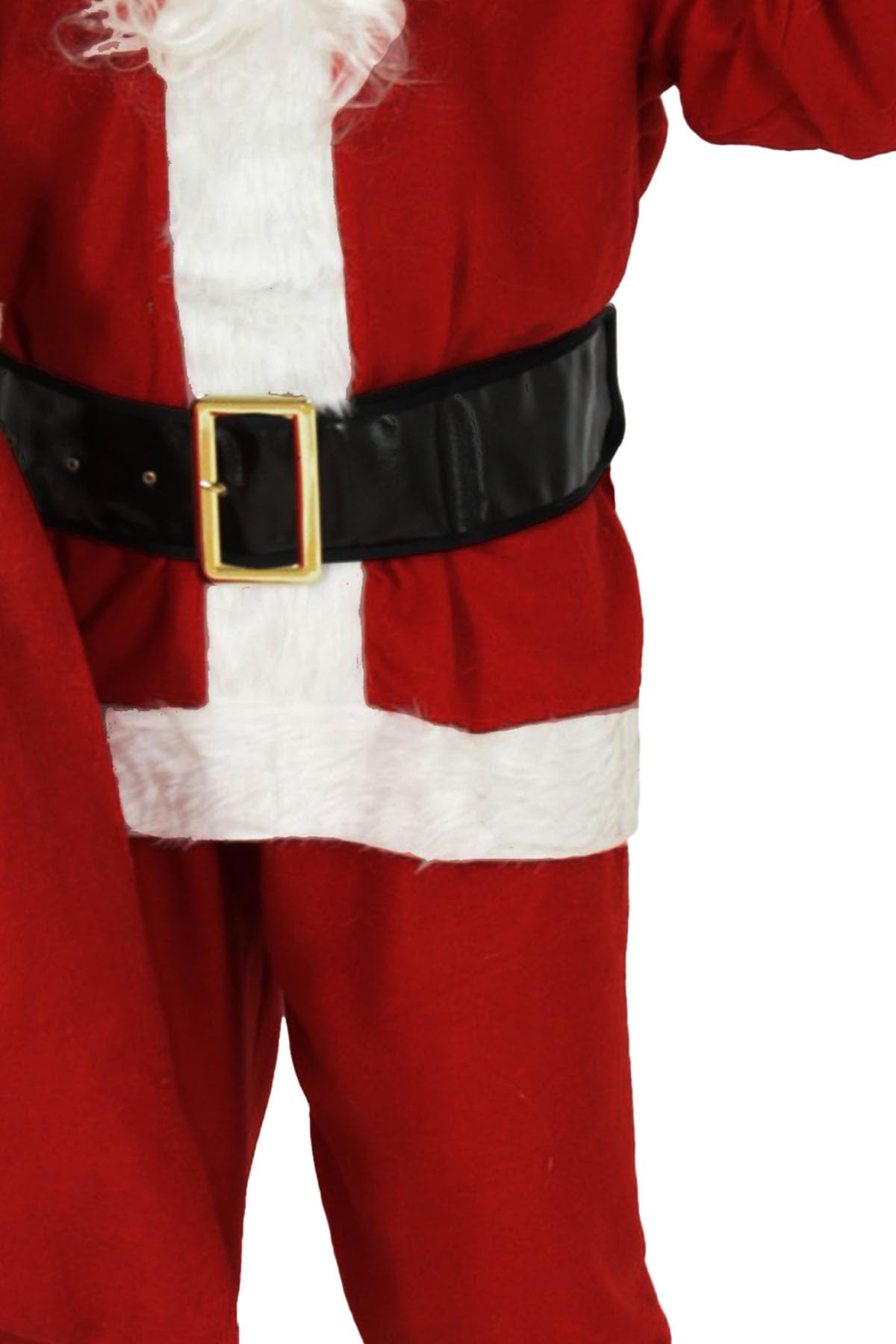 Costum de Moș Crăciun Foxxeo roșu închis, mărimi disponibile: S - XXXXL, mărimea: XXXL