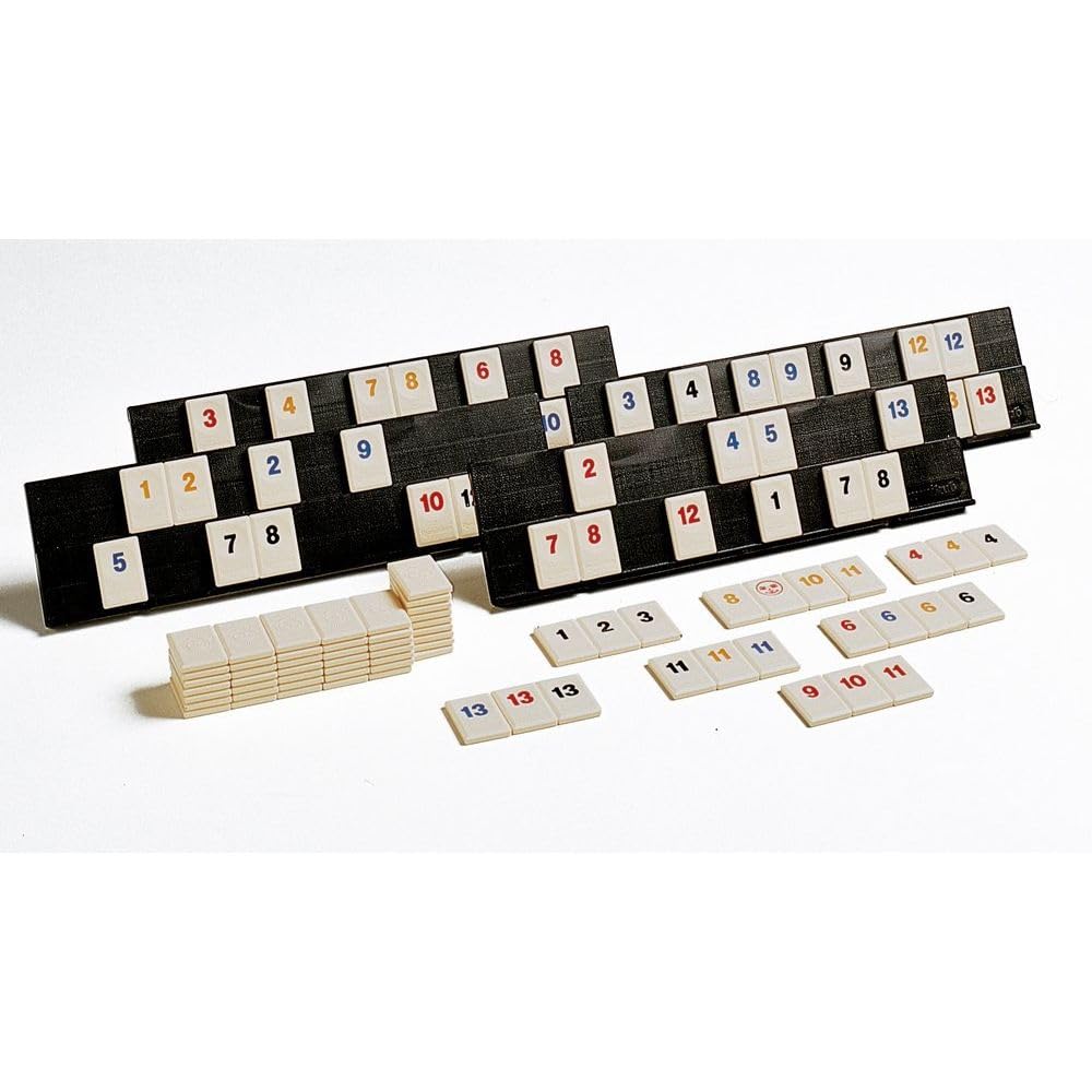 Ravensburger - Rummikub Classic, Remi joc de societate pentru întreaga familie, 2-4 jucători, cadou pentru adulți și copii 7+ ani, ediție italiană