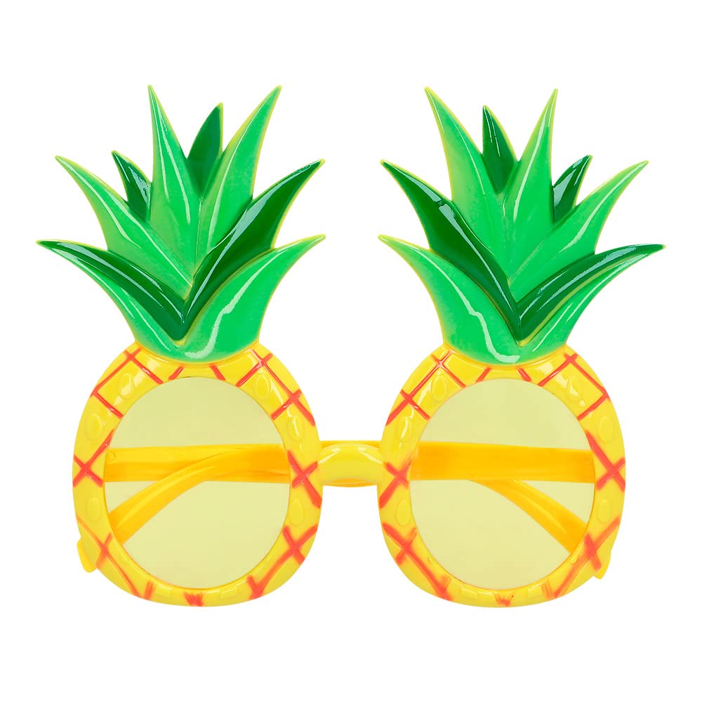 Boland 52076 - Ochelari de petrecere cu ananas, ochelari amuzanți pentru carnaval sau petreceri JGA, accesorii pentru costume de carnaval.