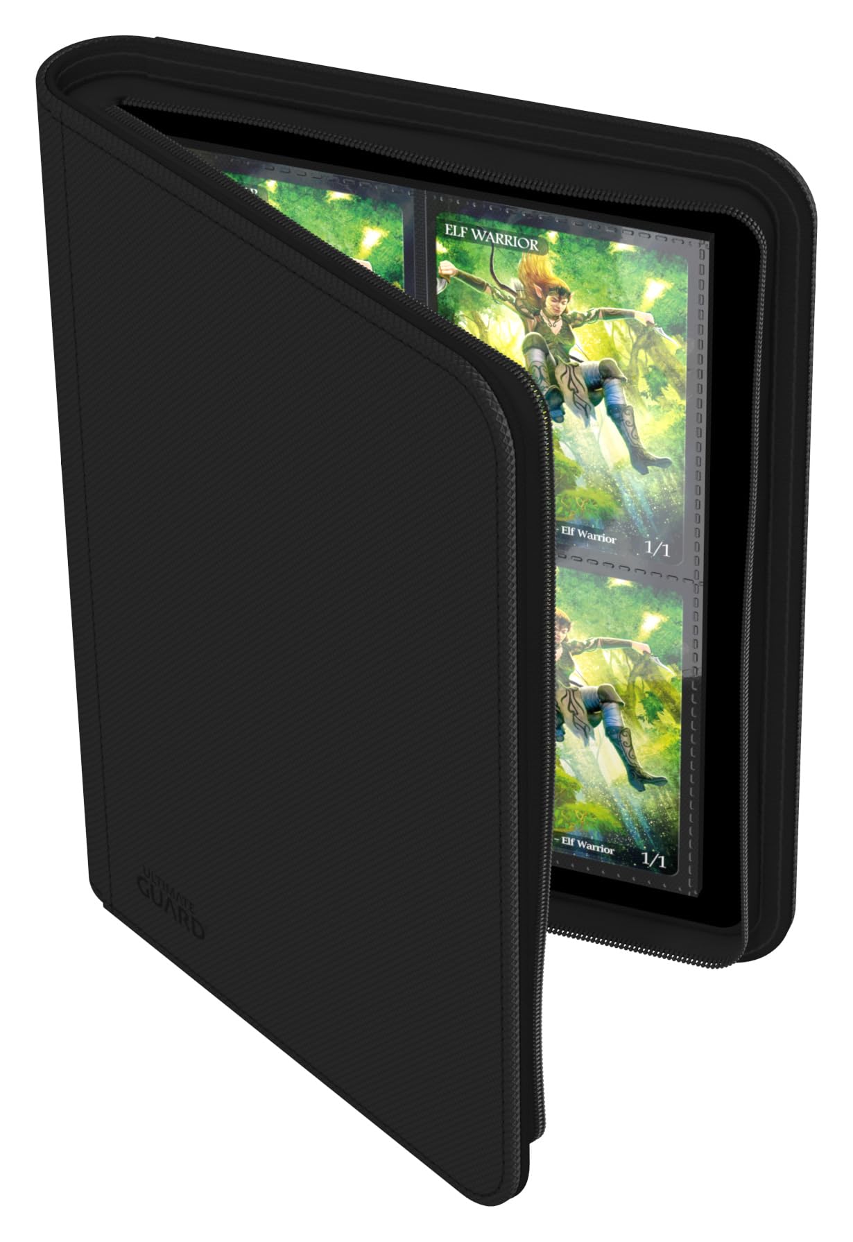 Ultimate Guard UGD010351 ZipFolio - Mapă pentru cărți, unicolor, negru, 160-8 buzunare