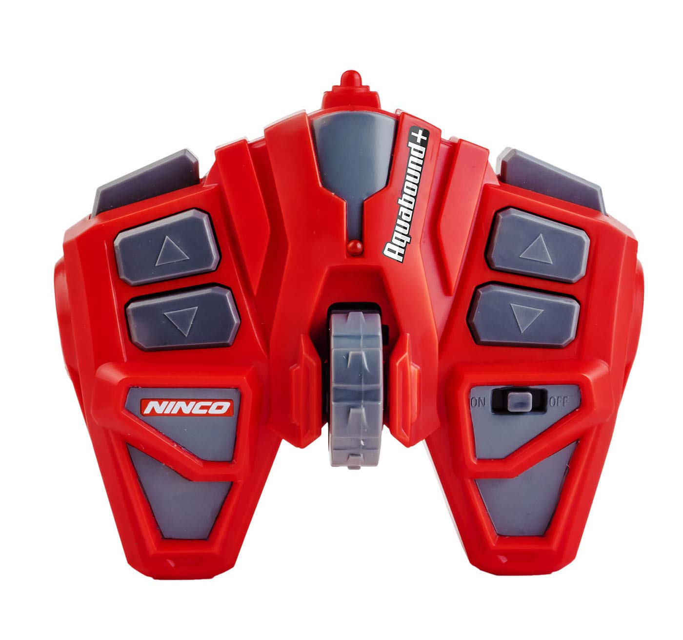 Ninco Racers - Aquabound cu telecomandă, amfibie și reversibil, pentru pământ, apă și zăpadă, roșu, 6 ani (NH93133)