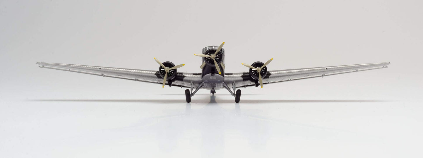 Avion jucarie Herpa 609395 19040 – Junkers Ju-52/3 m, Lufthansa D-Aqui, Model militar, avion de zbor, model de avion, miniatură, obiect de colecție, plastic - Scara 1:160