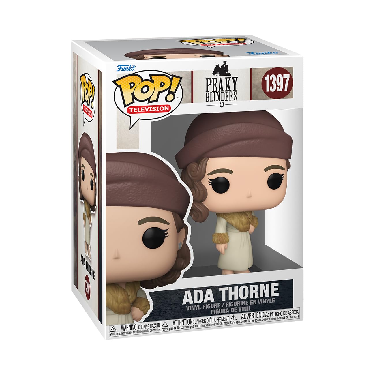 Funko Pop! TV: Peaky Blinders - Ada Thorne - Figurina din vinil - Cadou ideal - Produse oficiale - Jucărie pentru copii și adulți - Figurina pentru fani și colecționari