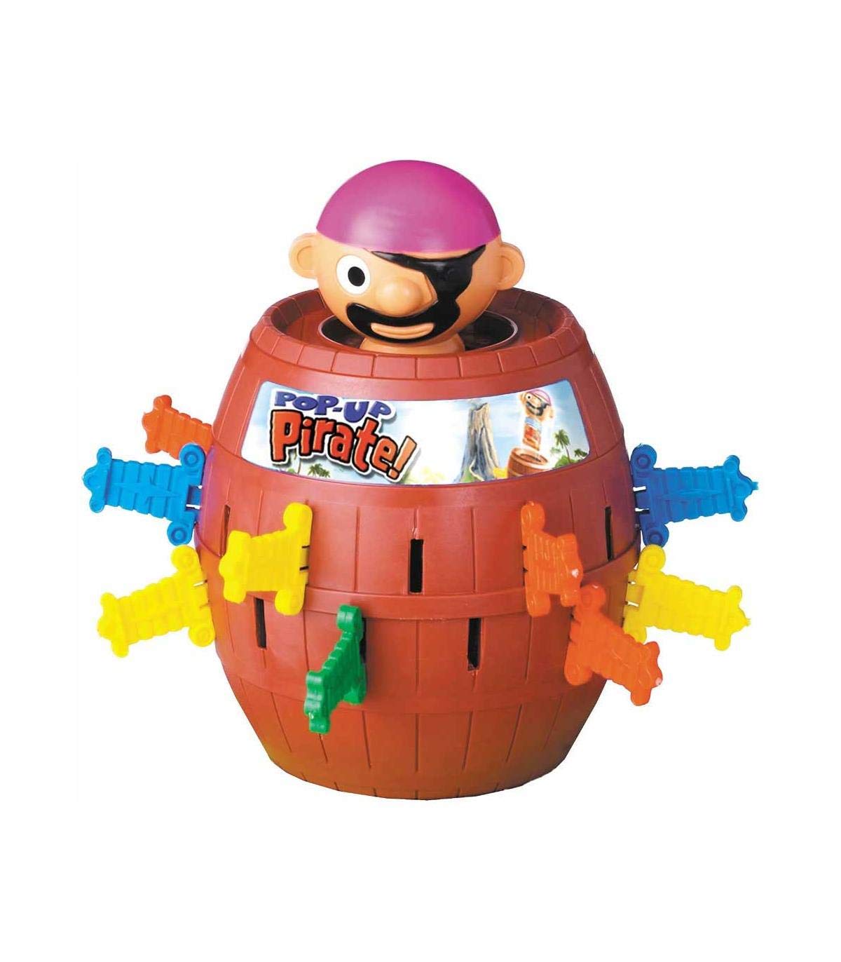 Jucarie Tomy, Piratul saltaret, Multicolor, 3 ani+