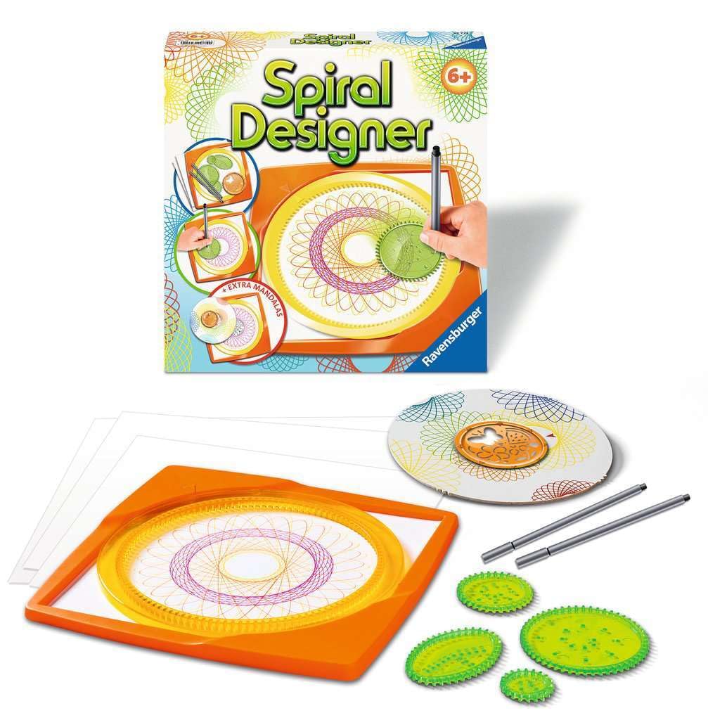Ravensburger Spiral-Designer Set Creativ Desen, 6+ ani
