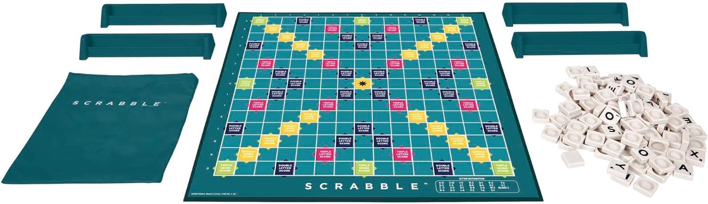 Mattel Games Scrabble Original, 10+ ani (versiune italiană)