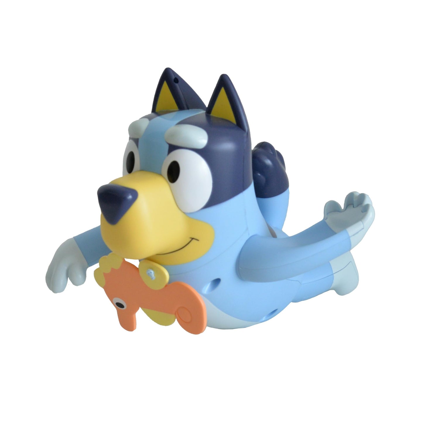 Tomy Toomies Bluey Înotător - Jucărie de baie pentru copii cu șnur de tragere, cal de mare care înoată pe față și spate - Jucărie de apă - Jucărie de baie și piscină pentru +18 luni
