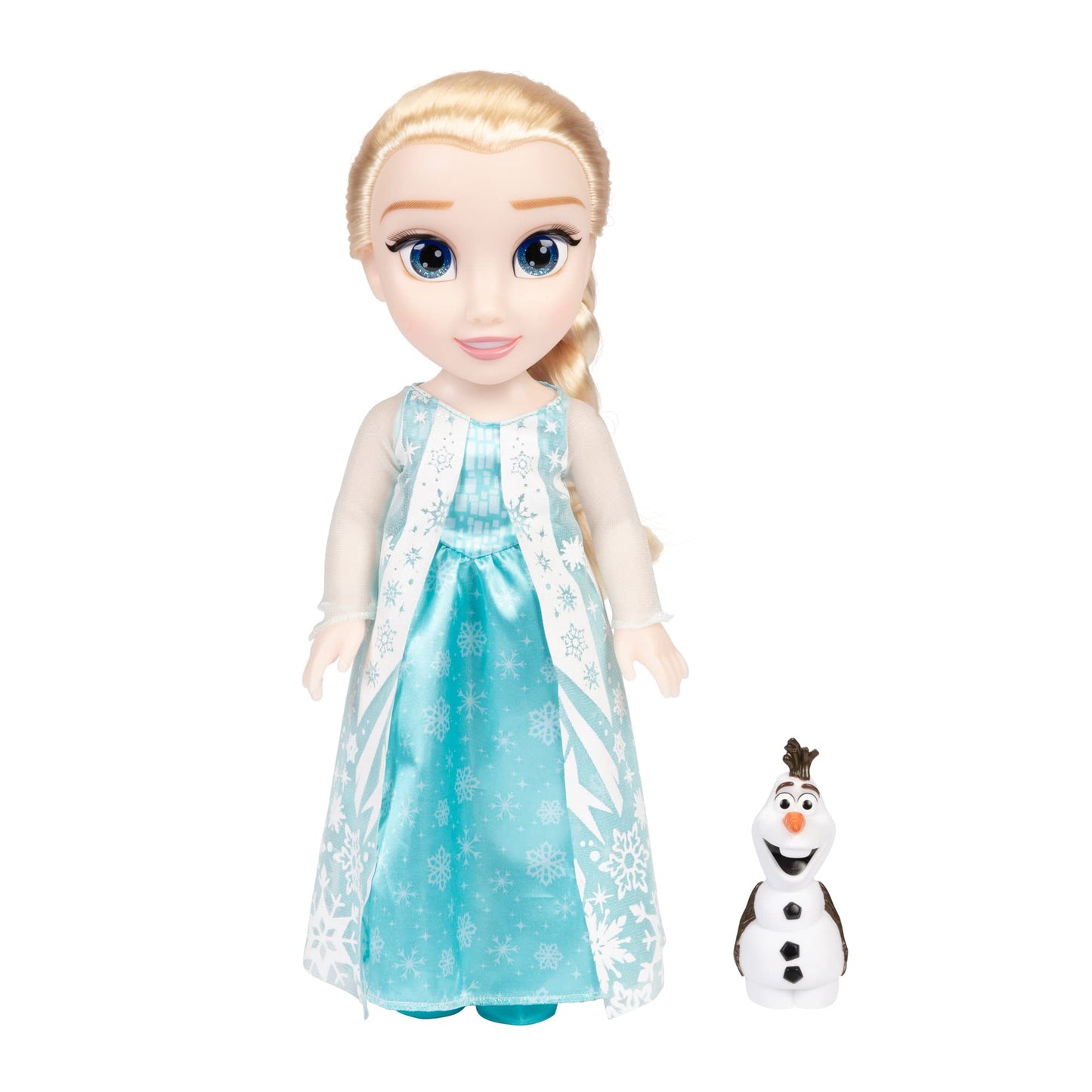 Păpușa Elsa din Frozen - Cântă „Let It Go”, 35 cm, cu accesorii, perfectă pentru fetițe de la 3 ani, 225306, Turcoaz