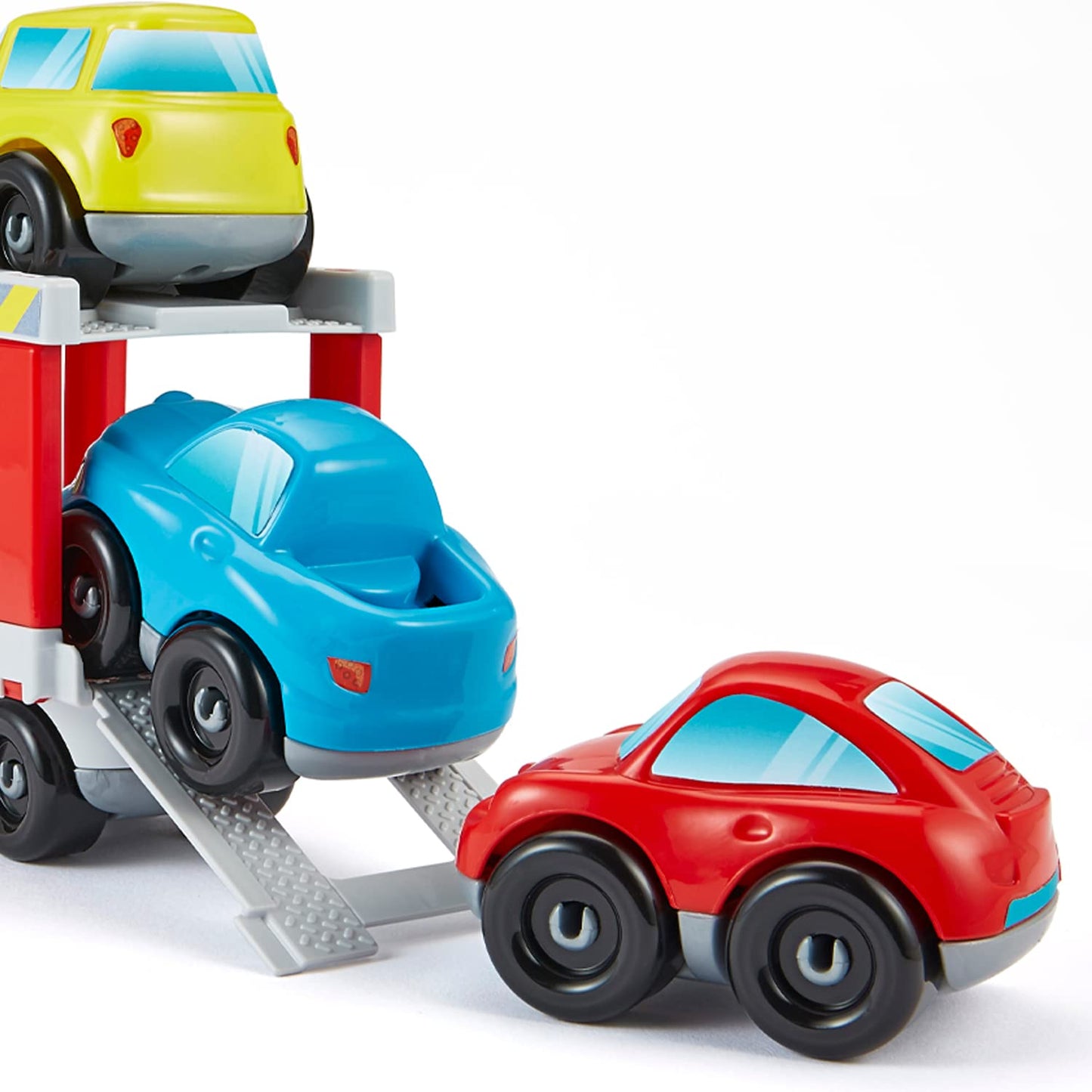 Transportor Ecoiffier Abrick cu 6 mașinuțe - 18 luni+ - Fabricat în Franța