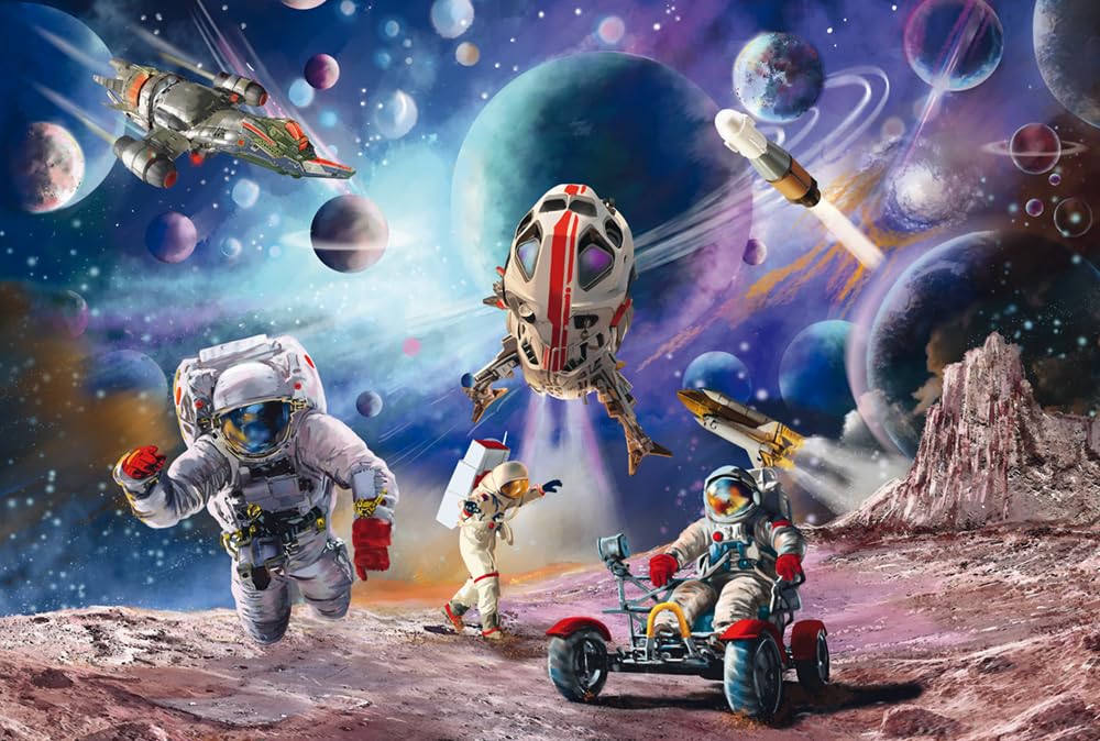Schmidt Spiele 56539 Misiune Spațială, puzzle 200 piese