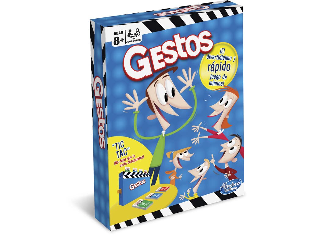 Joc de Masă Hasbro Gestos Gaming, Gesturi, Multicolor