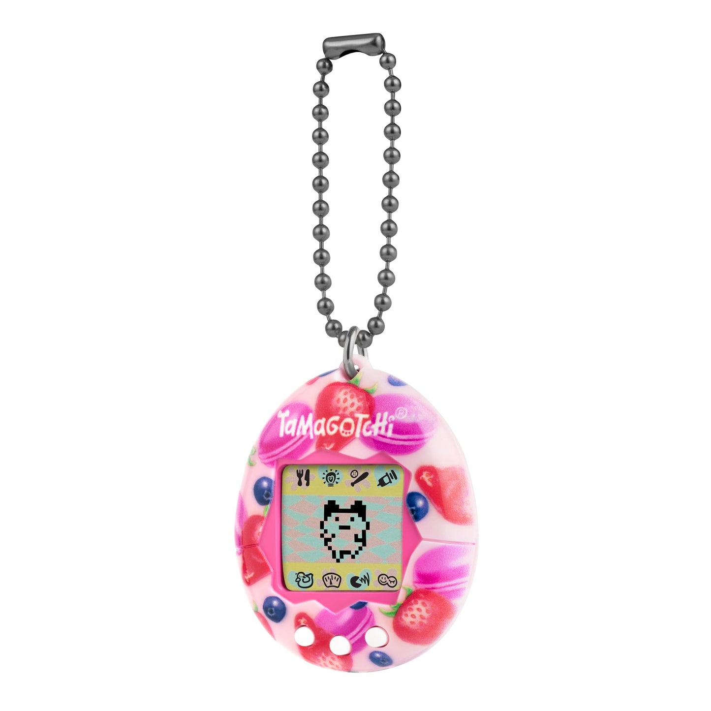 Bandai - Tamagotchi Original - Berry Delicious - Animal virtual electronic cu ecran color, 3 butoane și jocuri - Animal interactiv - Jucărie pentru copii de la 8 ani - 42971