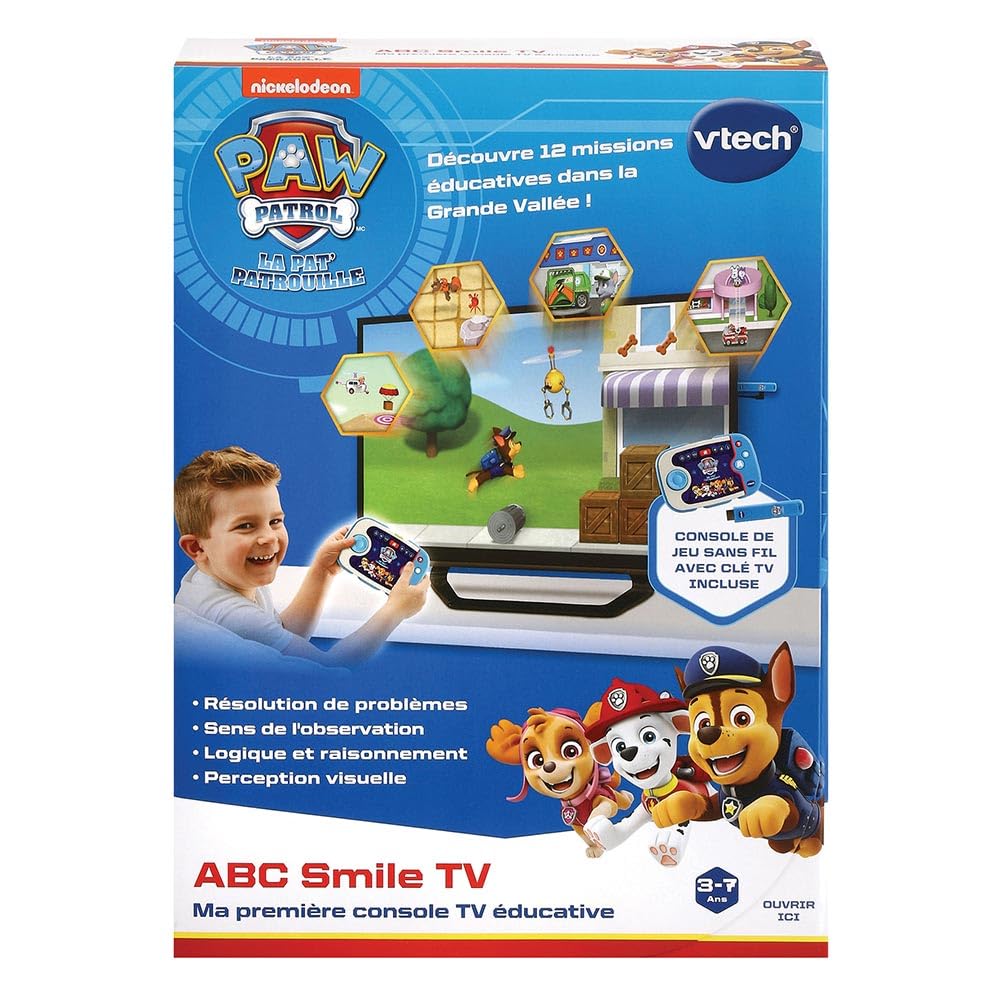 Consola Paw Patrol Jucarie educationala Vtech® ABC Smile TV - PAW Patrol
