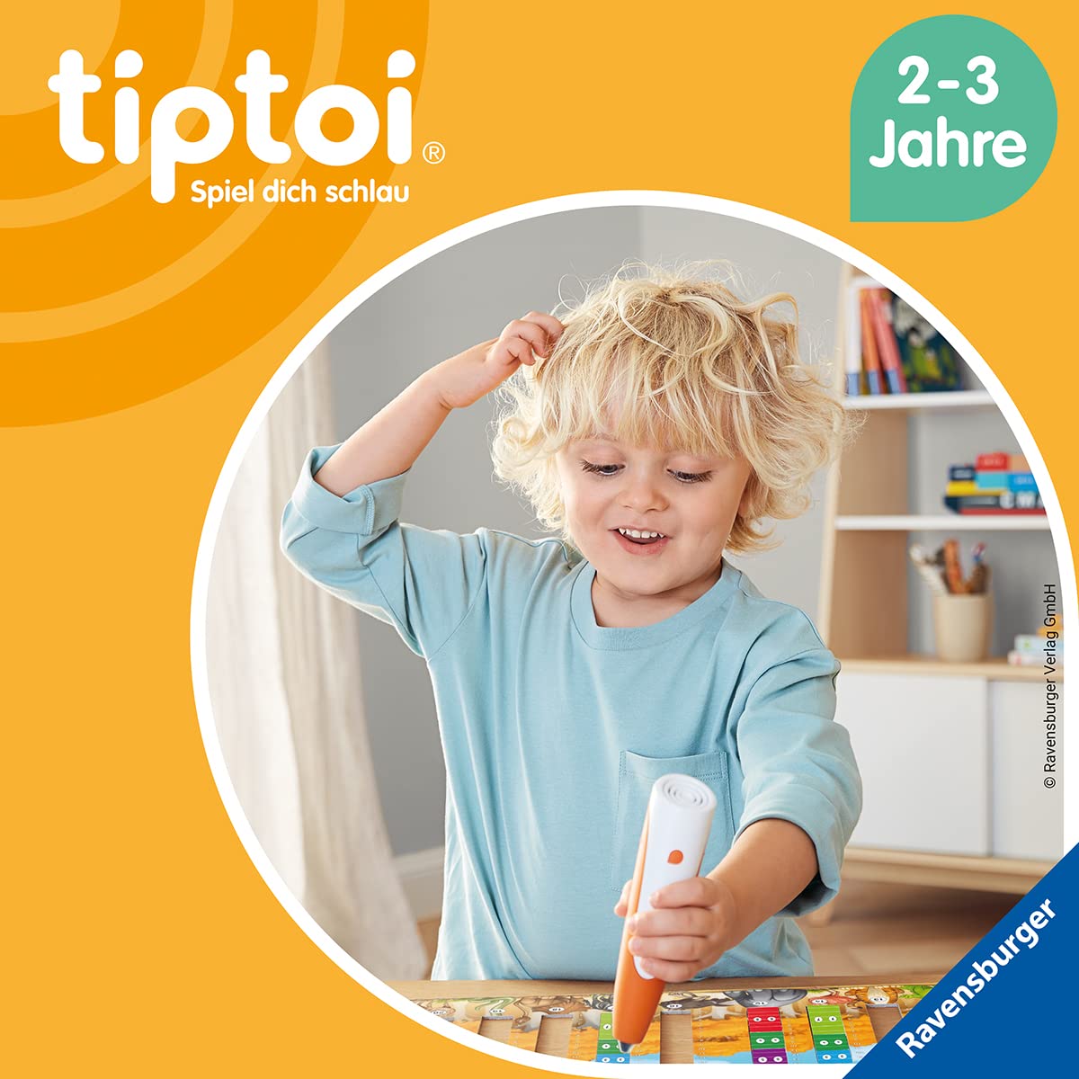 Ravensburger tiptoi Spiel 00168 - Culorile și Formele Mele, Joc educativ pentru copii de la 2 ani