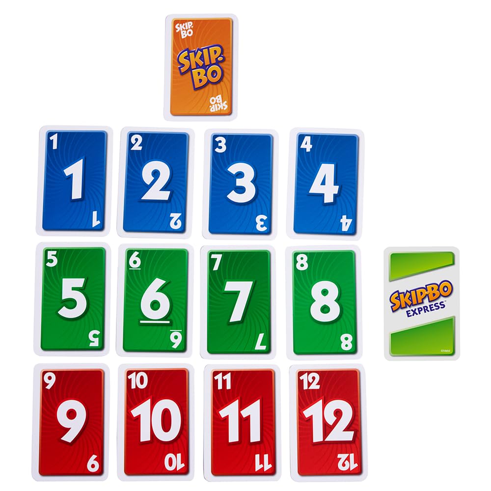 Skip-BO Express, Joc de Cărți