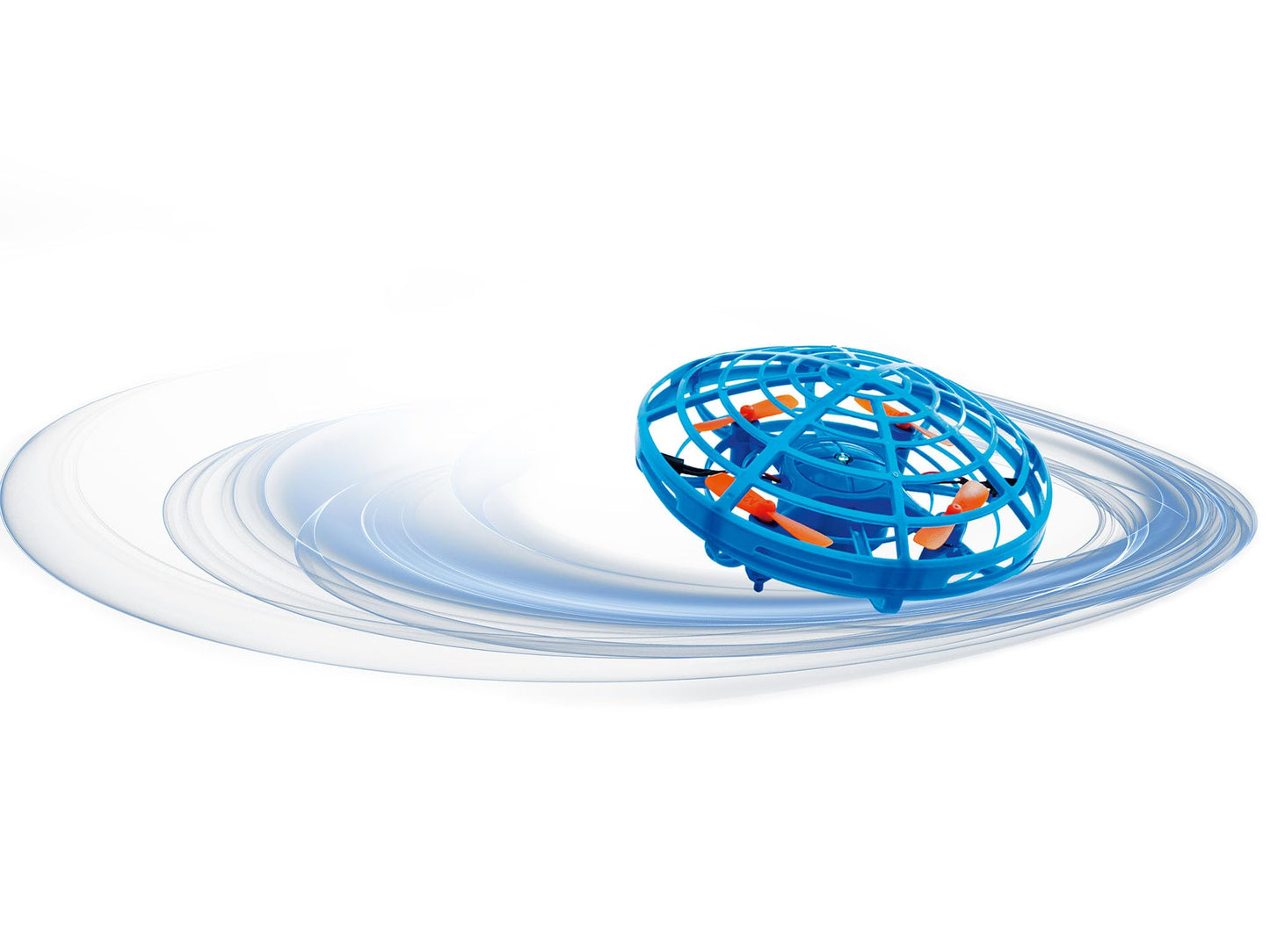 Revell Control Magic Mover Albastru - Drone cu Funcție de Lansare prin Aruncare, Control prin Mișcări ale Mâinii, Dotată cu 3 Senzori Anti-Crash IR - Ideală pentru Distracție cu Prietenii