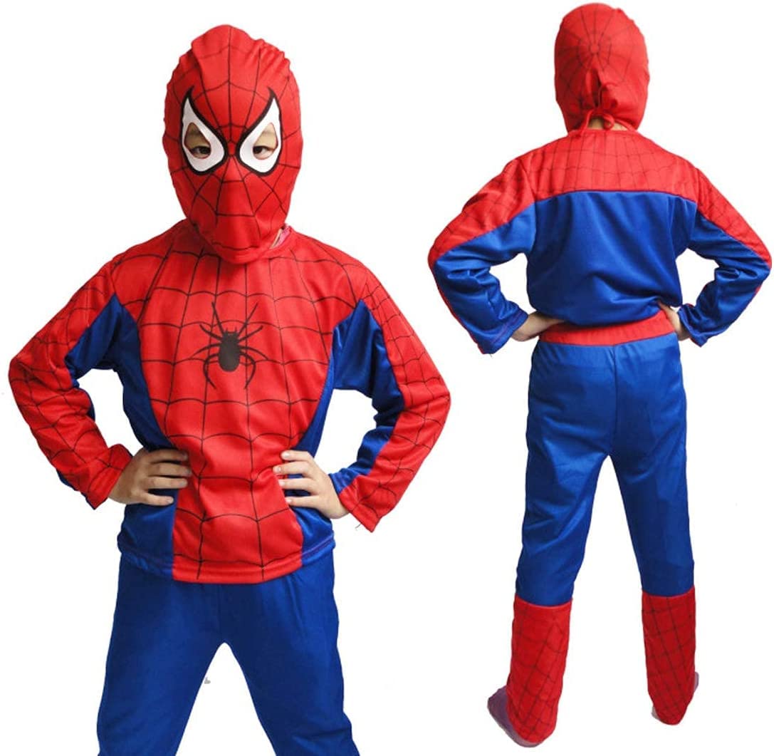Costum Anime pentru copii - Costum clasic Anime cu pălărie, pantaloni și bluză - Set costum pentru copii - perfect pentru Fasching, Carnaval și Cosplay (S: 100-130 cm înălțime)