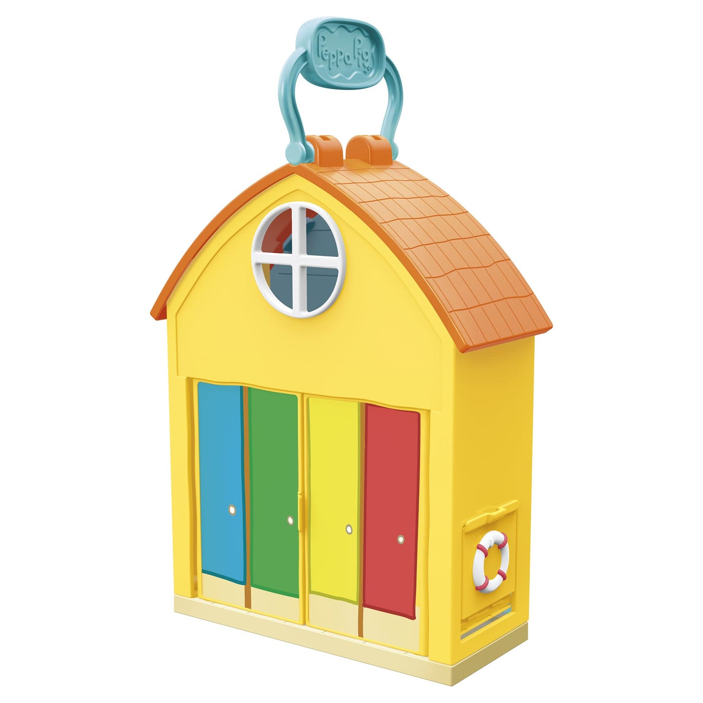 Set de joacă Peppa Pig - Aventurile lui Peppa la piscină, include 1 figură și 4 accesorii, potrivit pentru copii de la 3 ani.