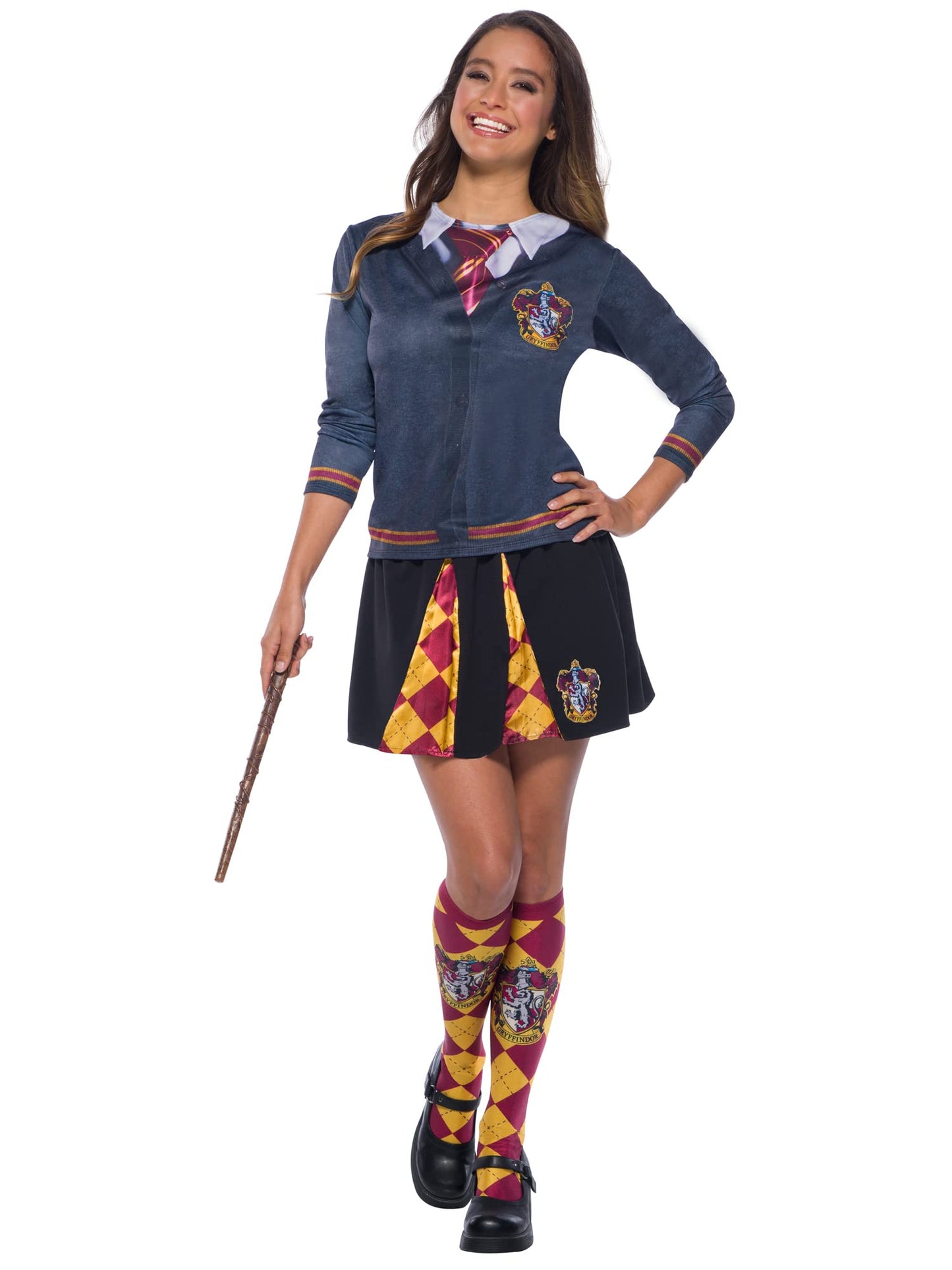 Rubie's Harry Potter Top costum Gryffindor oficial licențiat L