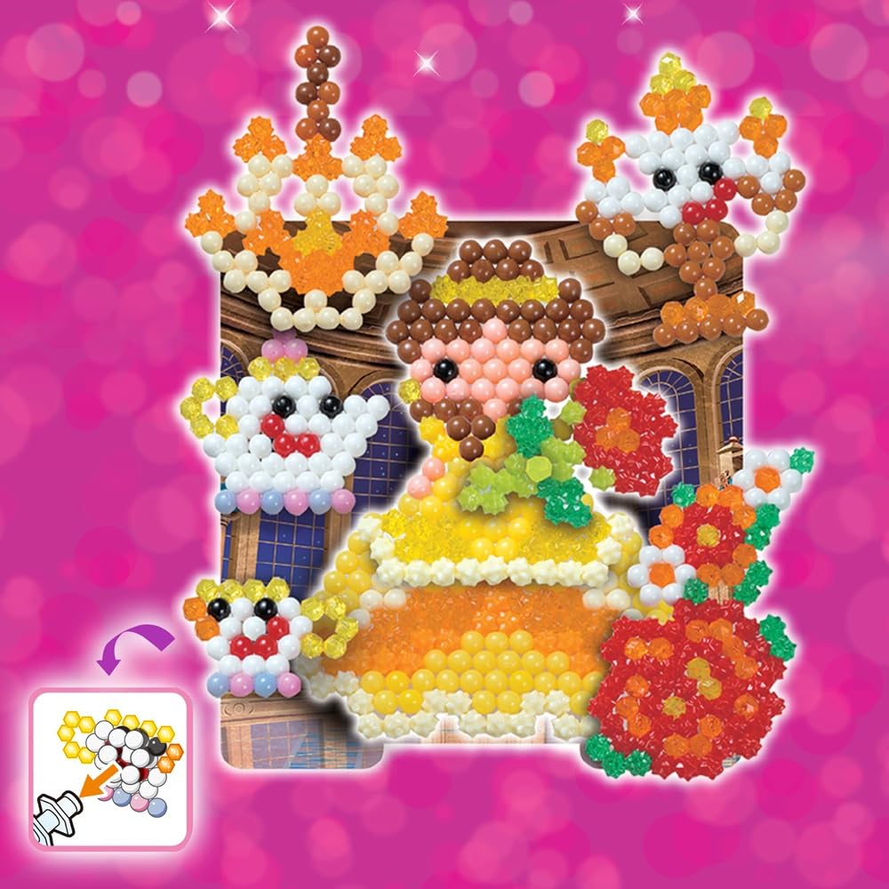 Aquabeads 31773 Cub de Creativitate cu Prințesele Disney