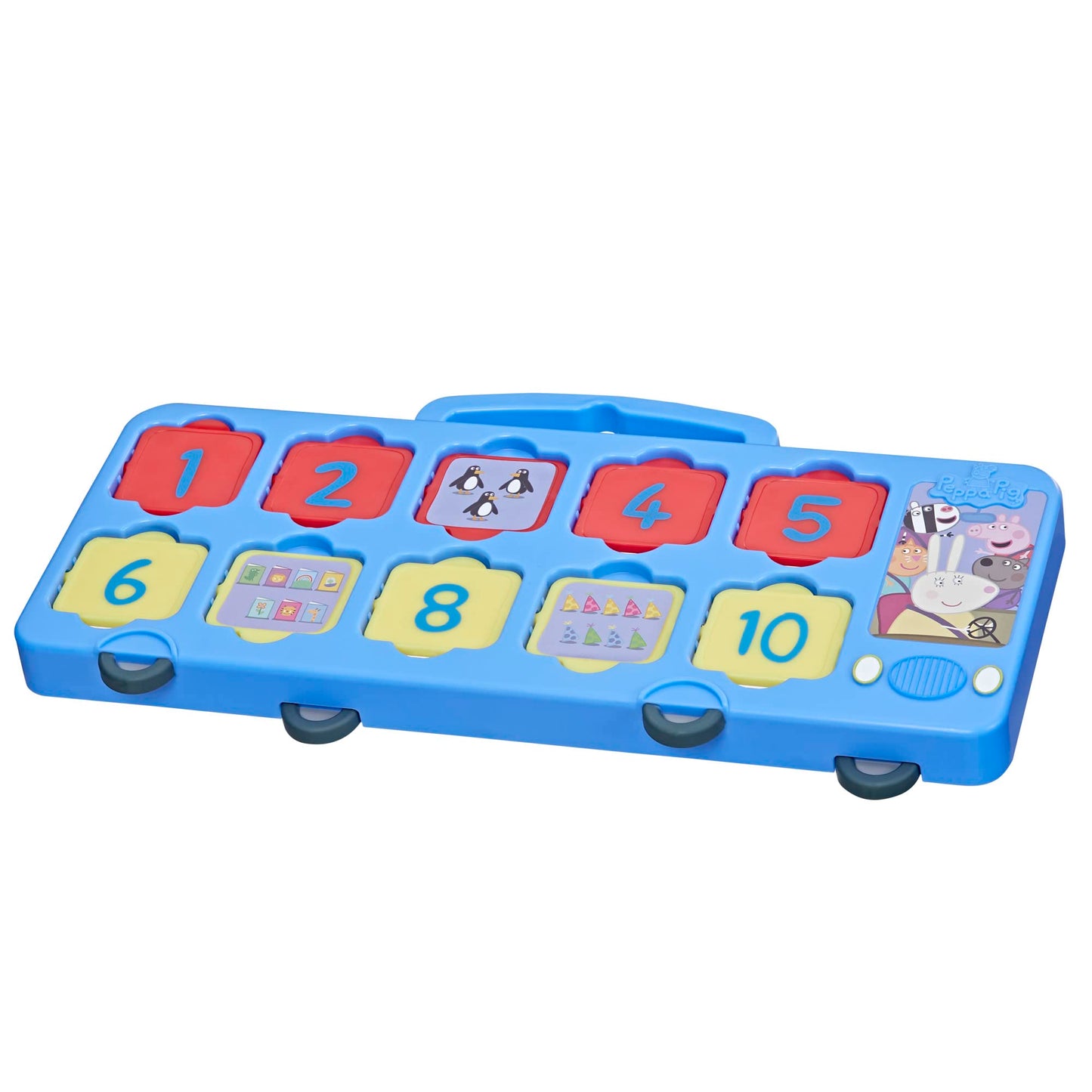 Peppa Pig Autobuzul 1-2-3, Jucărie interactivă numere
