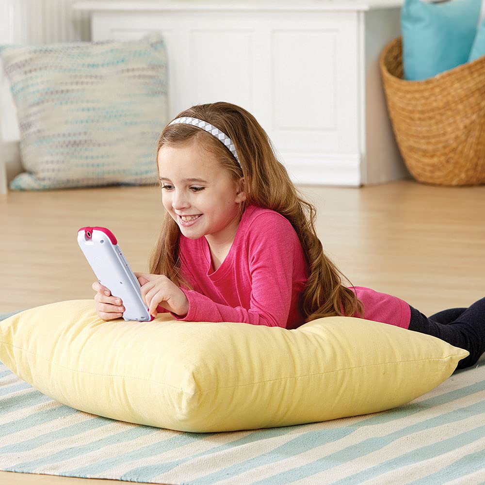 VTech 546555 KidiCom - Telefon interactiv pentru Copii, Roz