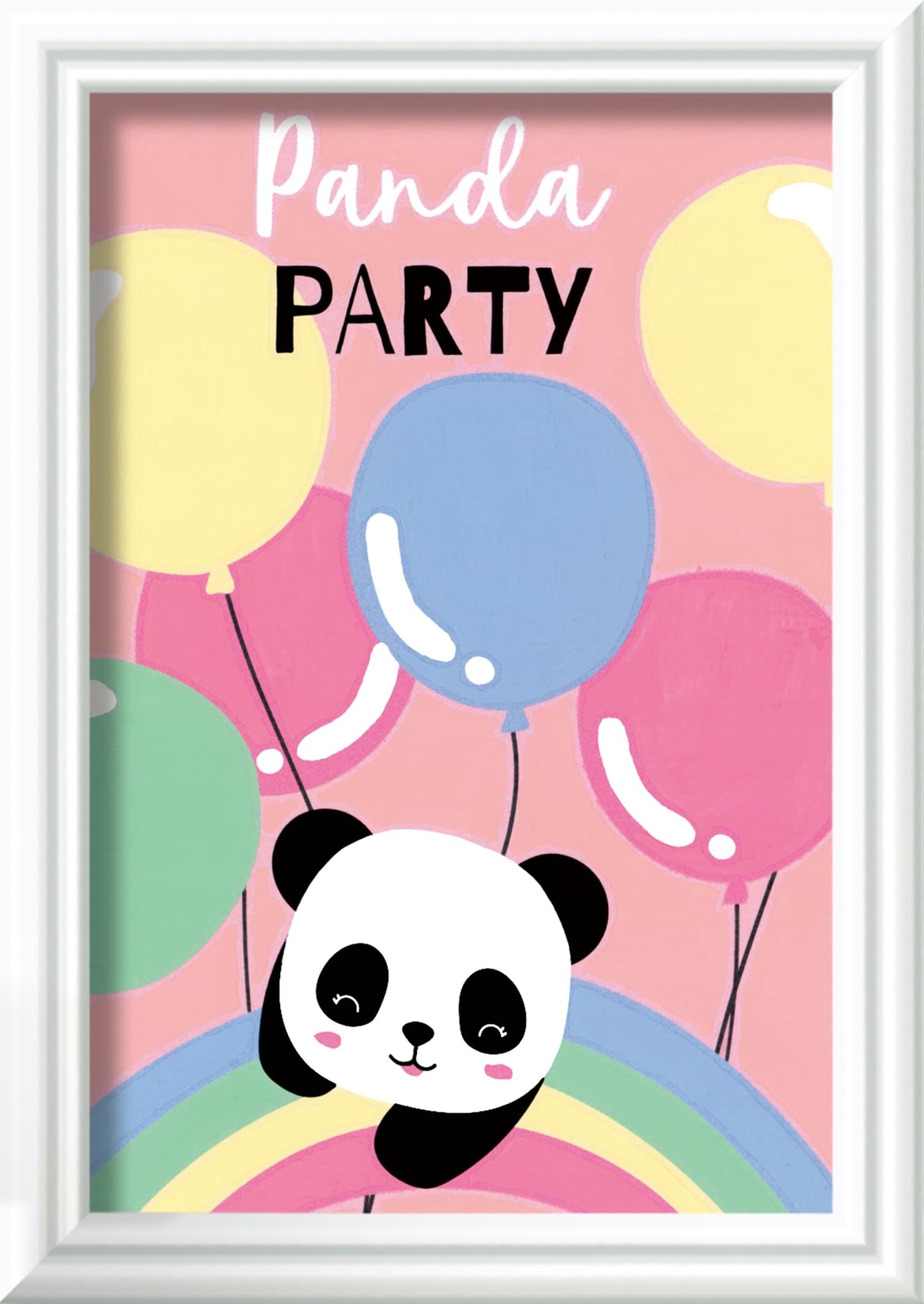 Ravensburger CreArt 20056 - Panda Party - Pictură după numere pentru copii de la 7 ani
