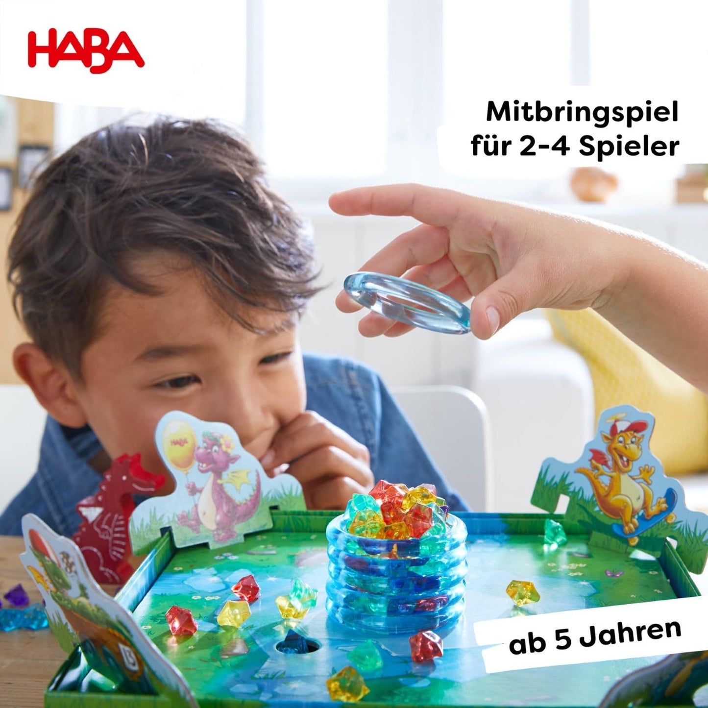 Joc boardgame, Haba, Dragon's Breath Funkelschatz, + 5 ani