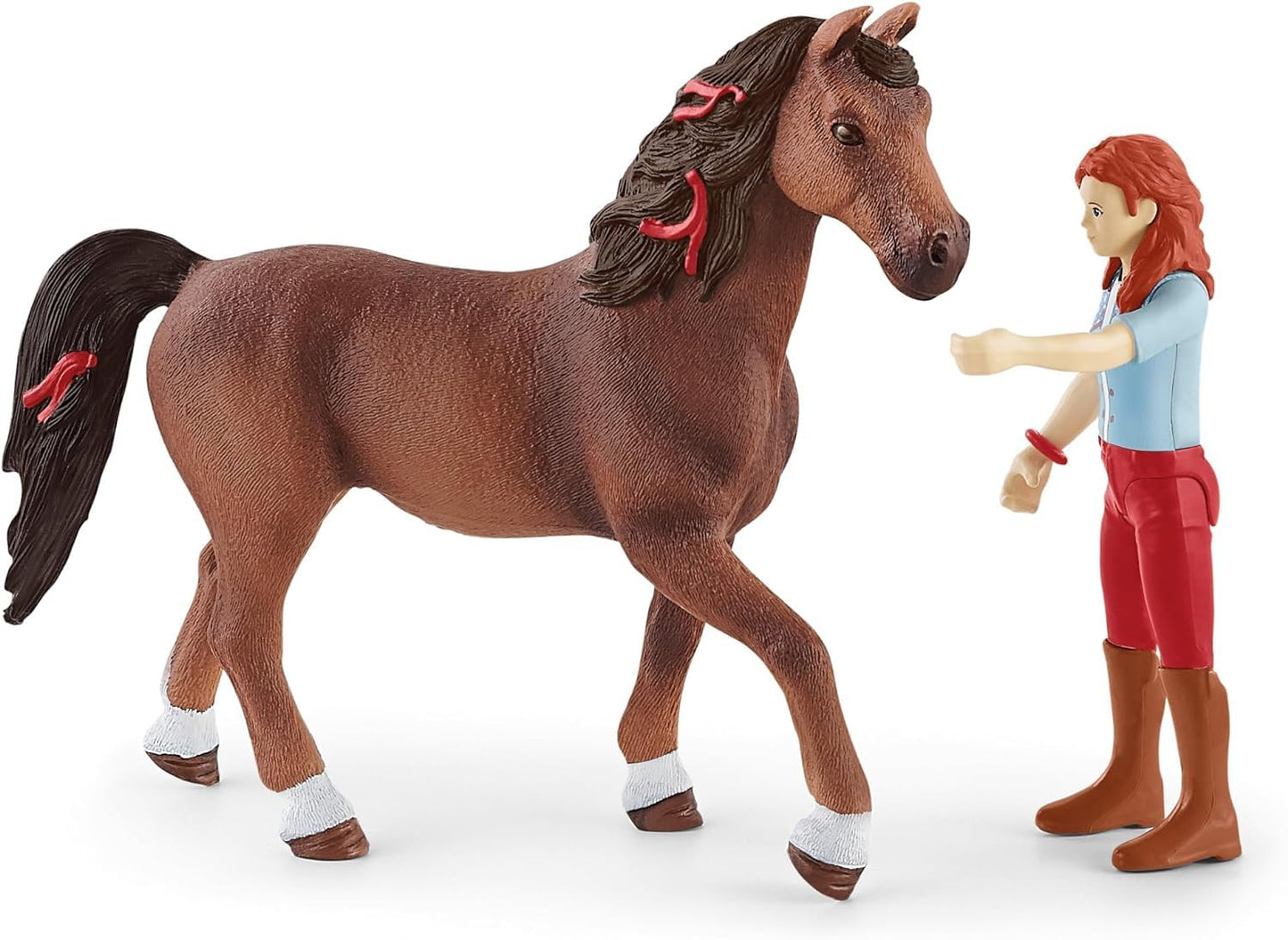Set de joacă Schleich 72221 HORSE CLUB - Ausritt, 40 piese, pentru copii de la 5 ani, exclusiv pe Amazon