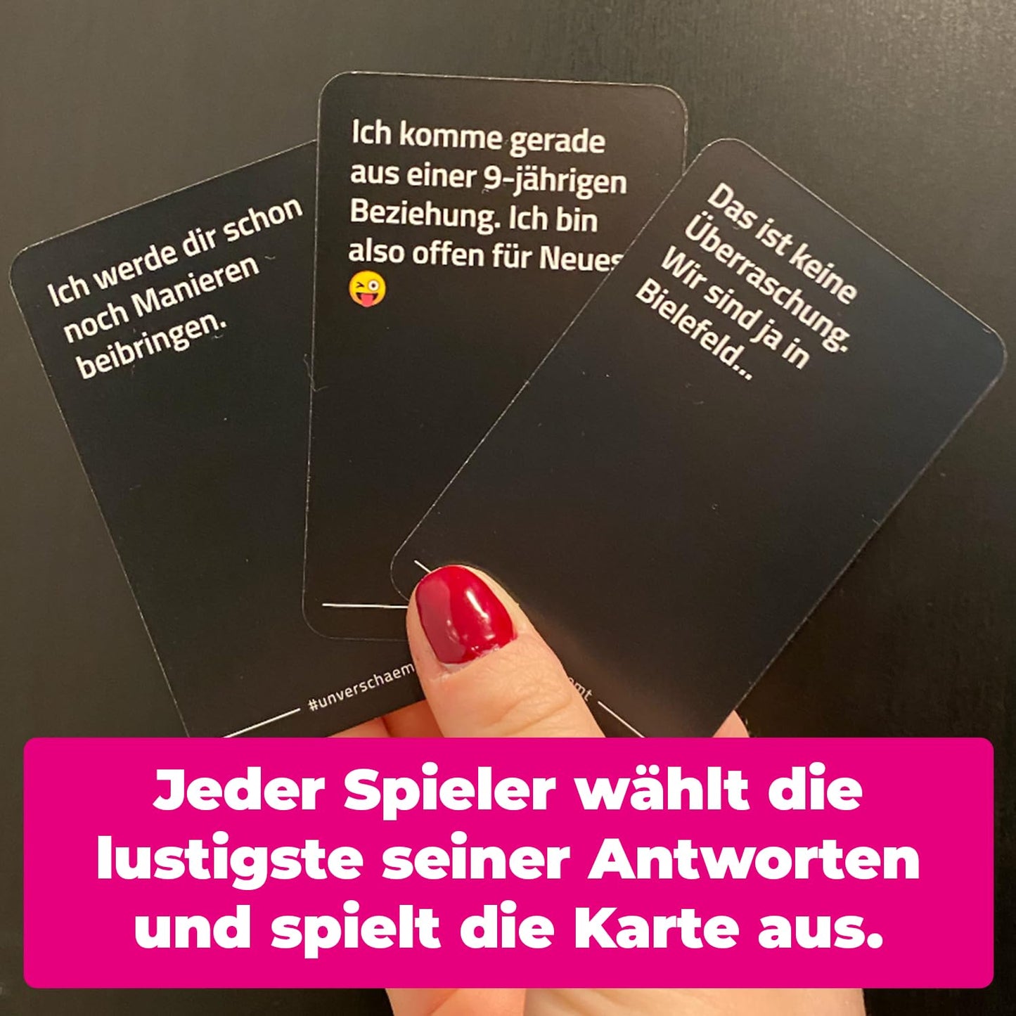 Jocuri de societate pentru adulți - FREUNDSCHAFT PLUS - Proiectat în Germania - Joc de cărți cu 480 de cărți - Jocuri de petrecere pentru adulți - Cadou ideal