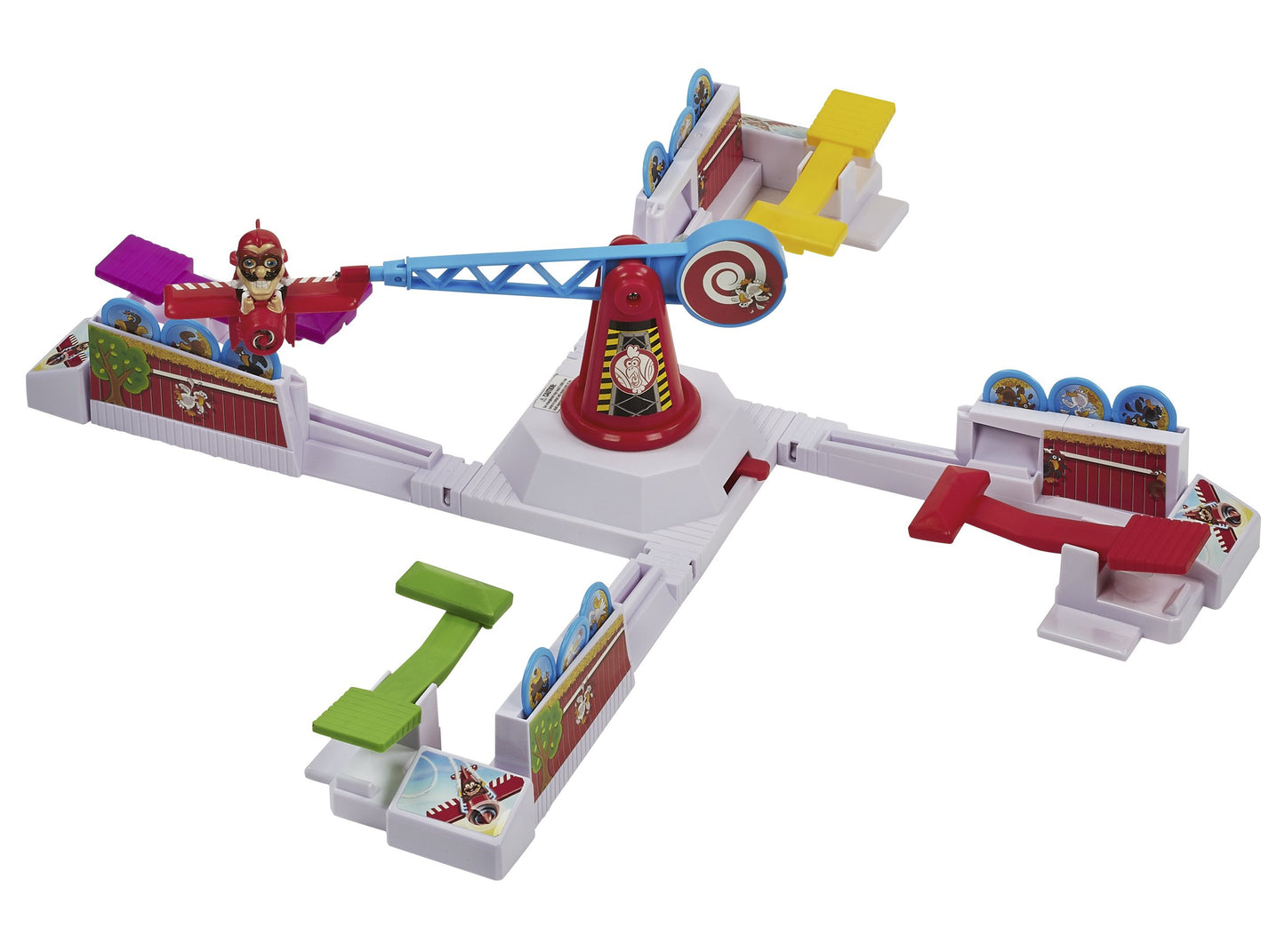 Hasbro Gaming Looping Louie - joc amuzant pentru 2-4 jucători, vârsta 4+, perfect pentru întreaga familie, joc de îndemânare, cadou de Crăciun.