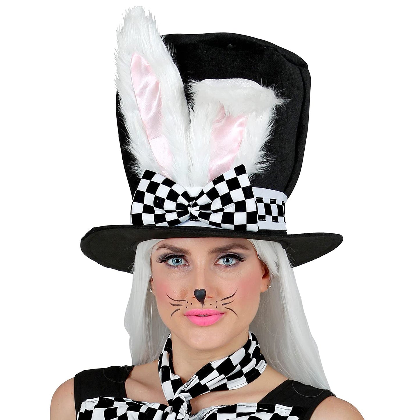 WIDMANN MILANO Party Fashion 10021 - Joben cu urechi de iepure modelabile, carnaval, petrecere tematică
